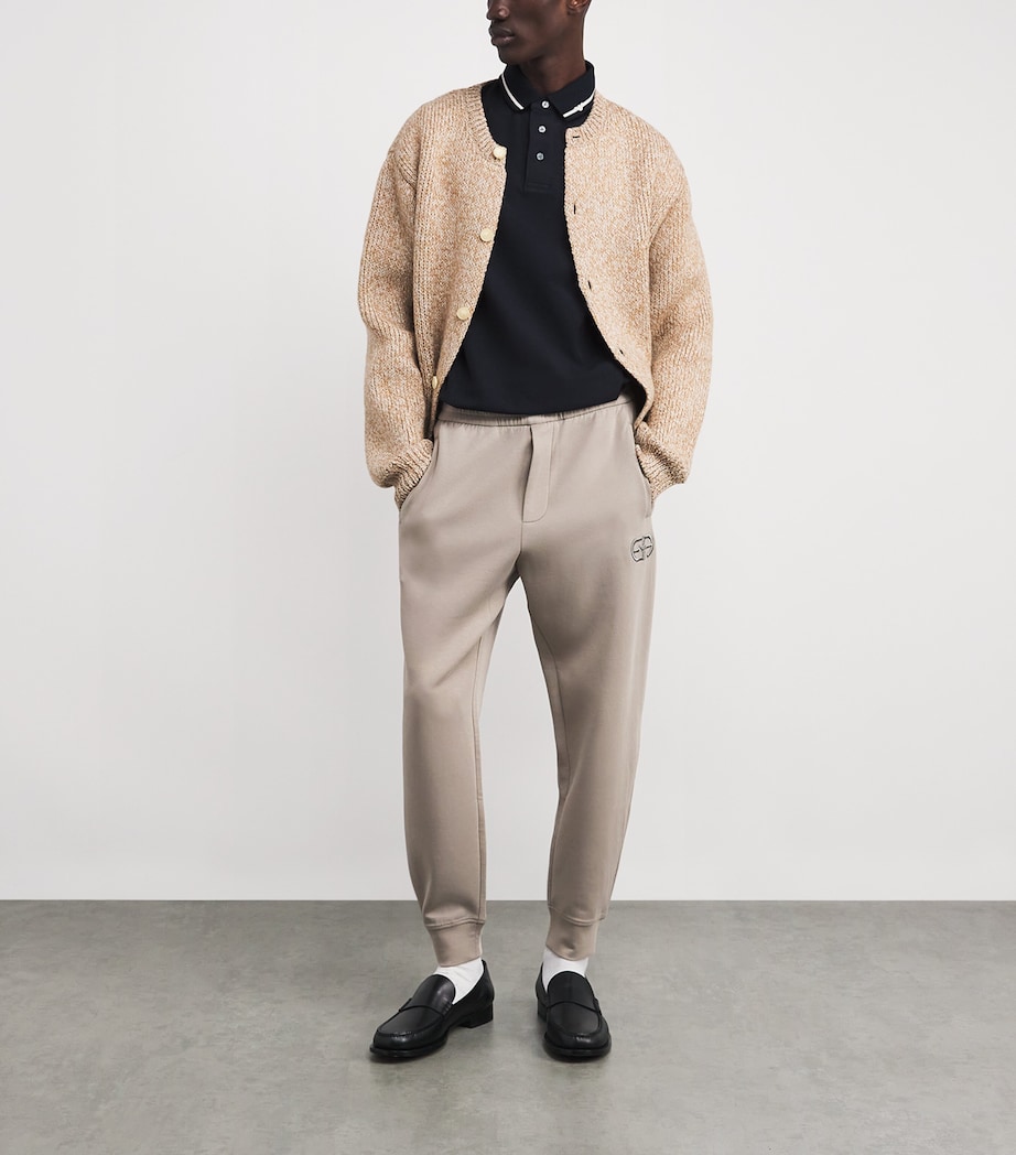 Cotton-Blend Logo Sweatpants 643 Image 2