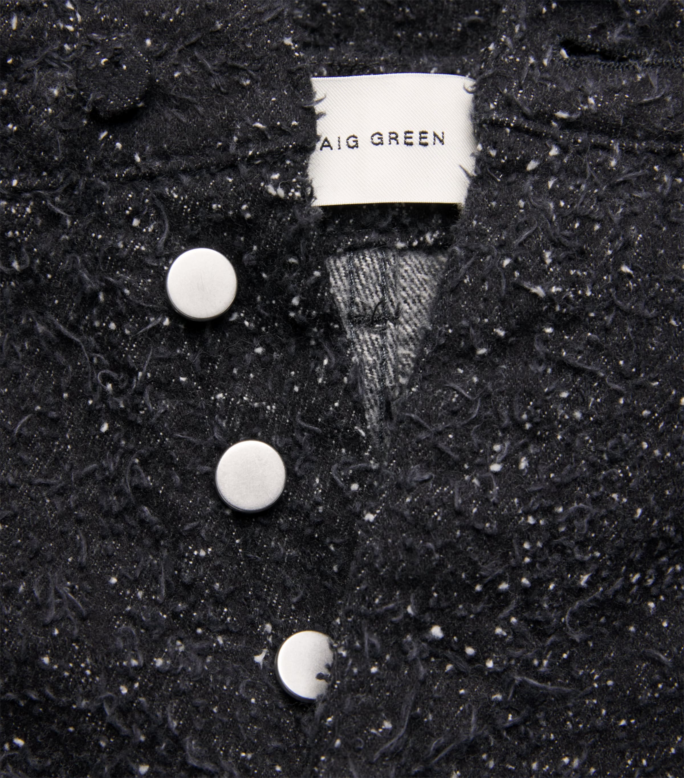 Cotton Towel Trousers BLACK Image 5