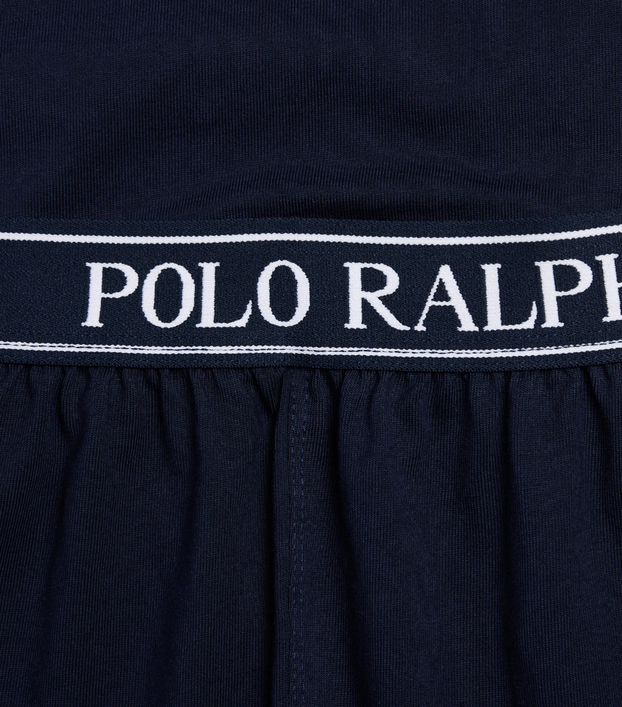 Ralph Lauren Kids Jersey Polo Pony Pyjama Set (4-6 Years) Navy Image 4