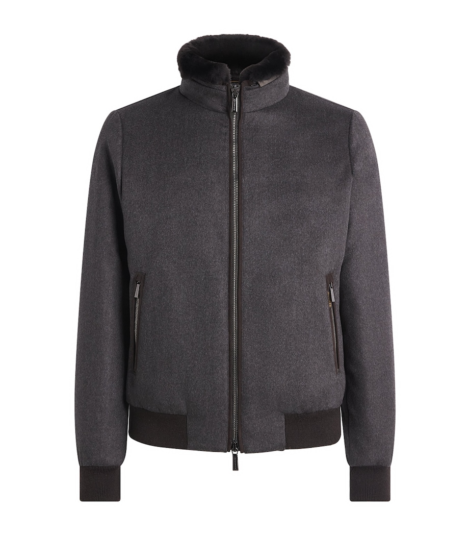 Moorer Mens Cashmere Bellati Down Jacket Moro Image 1