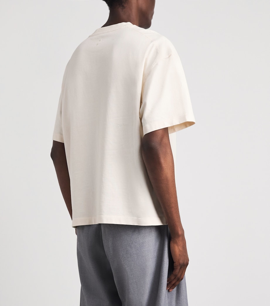 about:blank Mens Cotton Bottle T-Shirt Oat Image 4