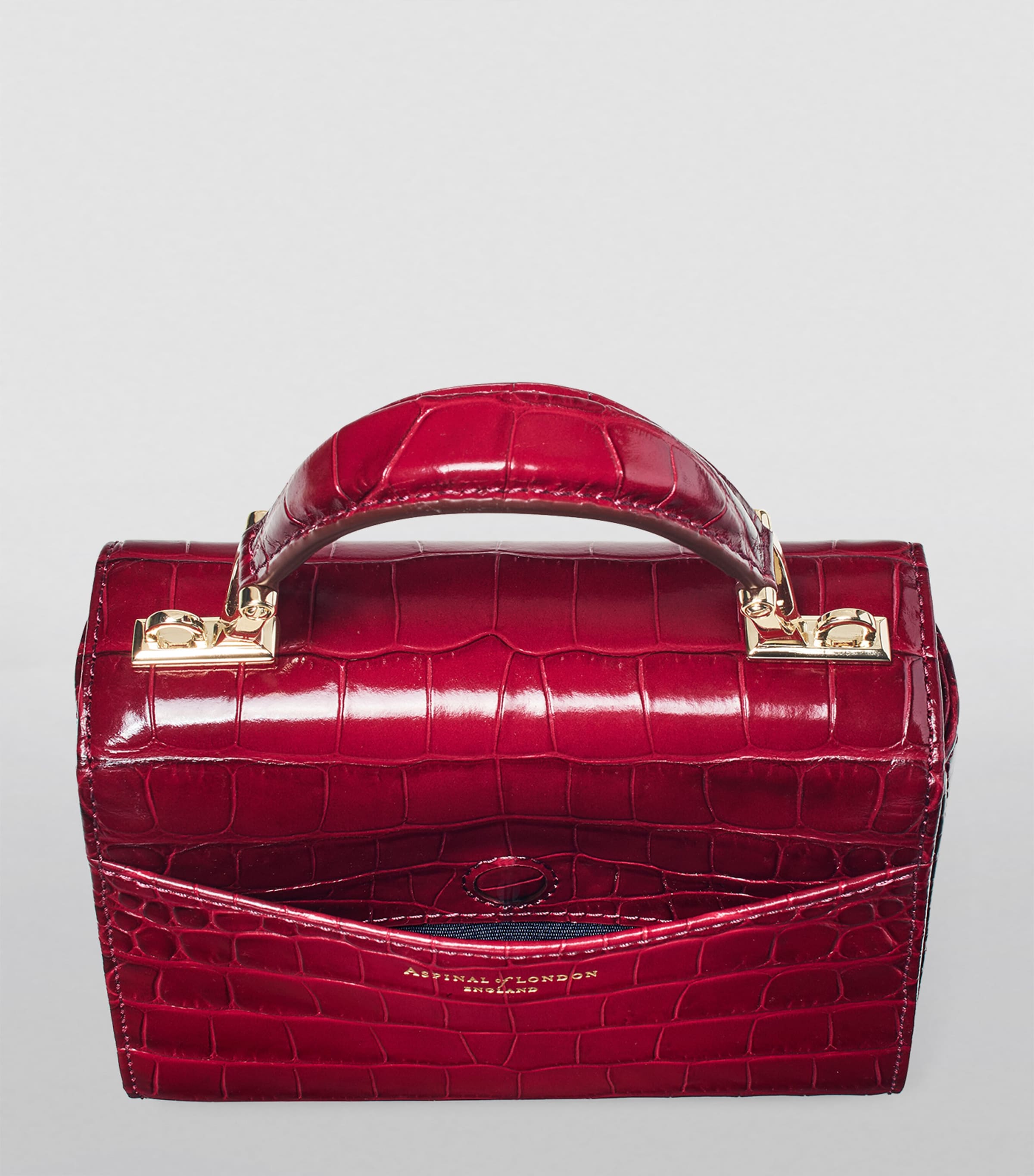 Mini Mayfair Top-Handle Bag CHERRY Image 4