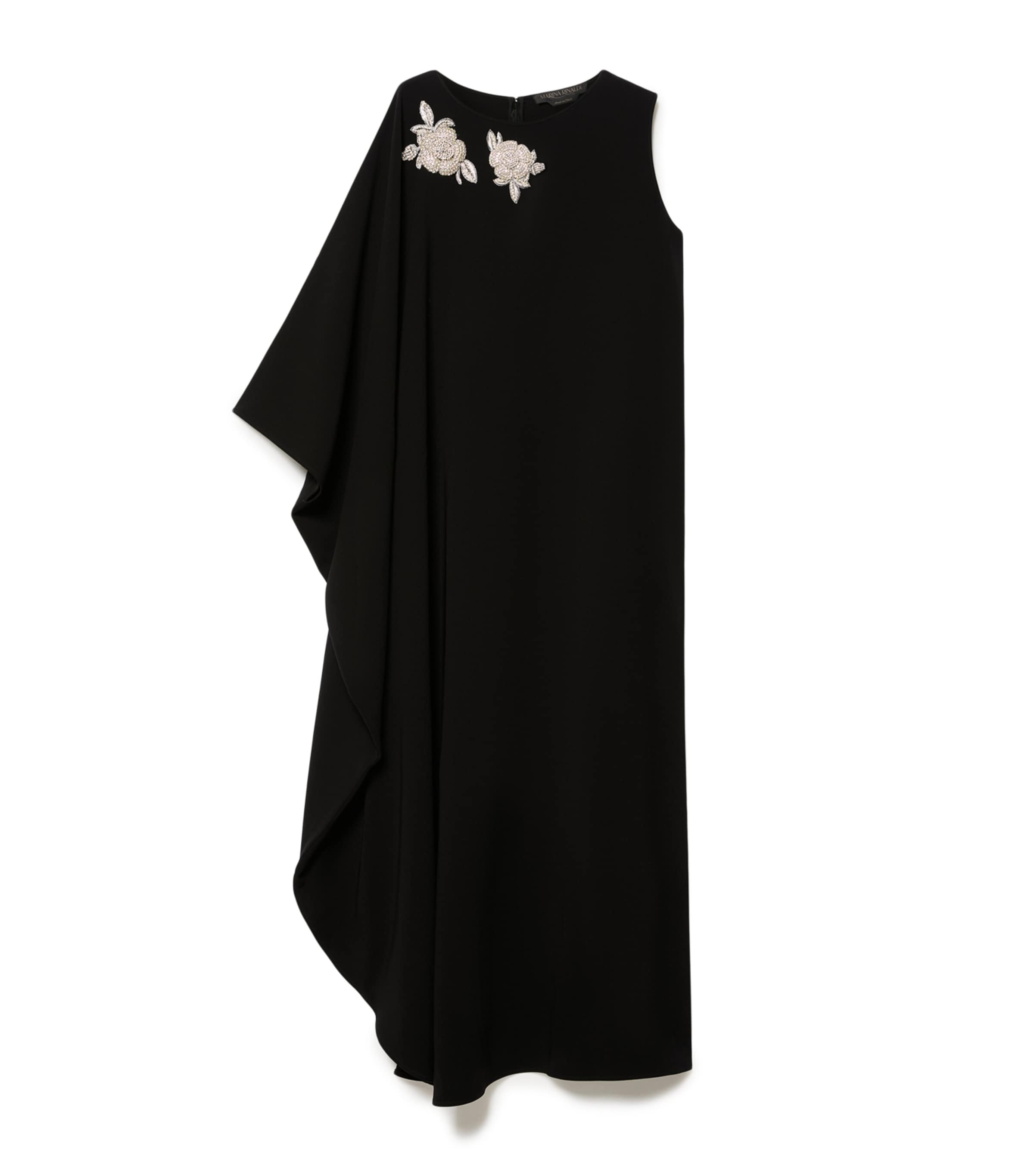 Marina Rinaldi Womens Embellished Maxi Dress Black Image 1