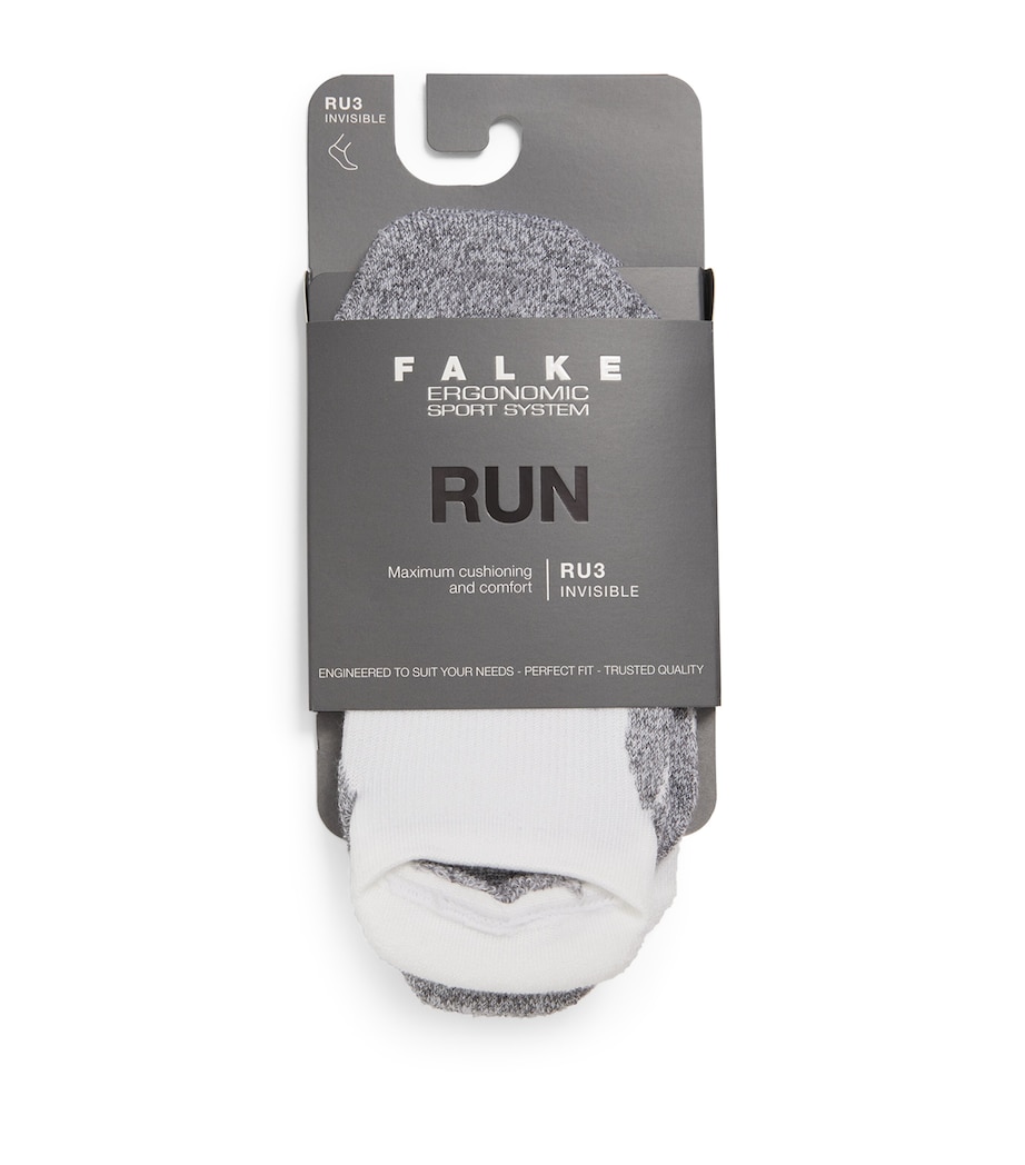 RU3 Running Socks WHITE-2020 Image 1