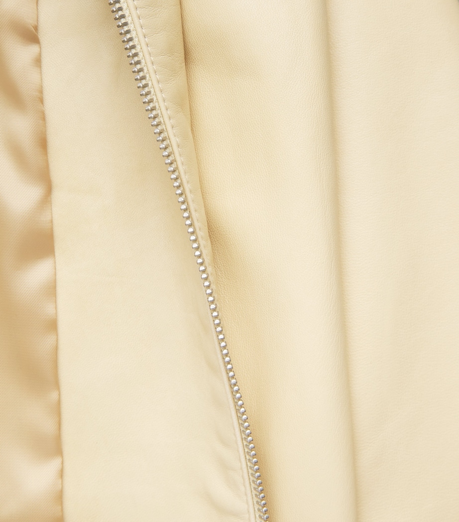 Sid Leather Jacket PLYLW Image 6