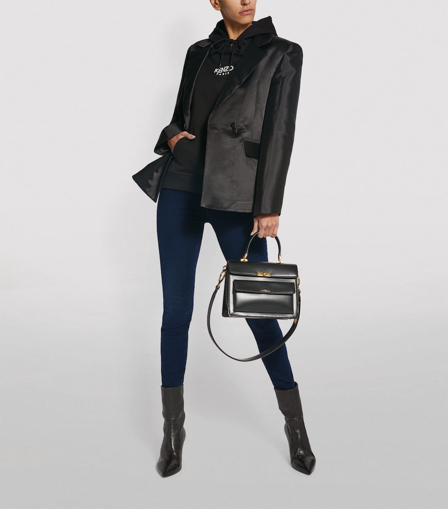 Slim Illusion Luxe High-Rise Skinny Jeans NAVY Image 2