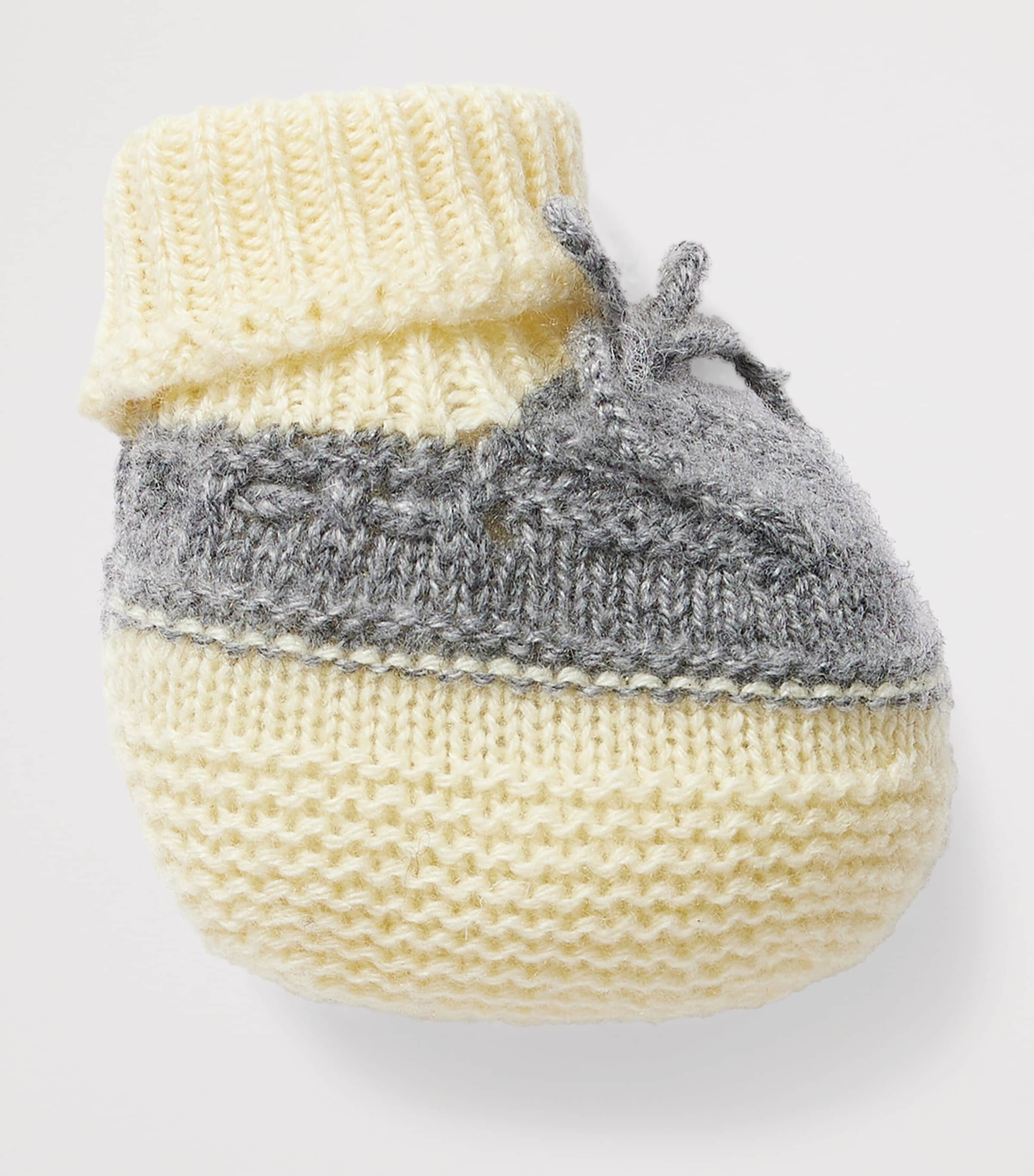 x Guest In Residence Cashmere Telse Booties (1-3 Months) RA GRIS CHINE MOYEN Image 2