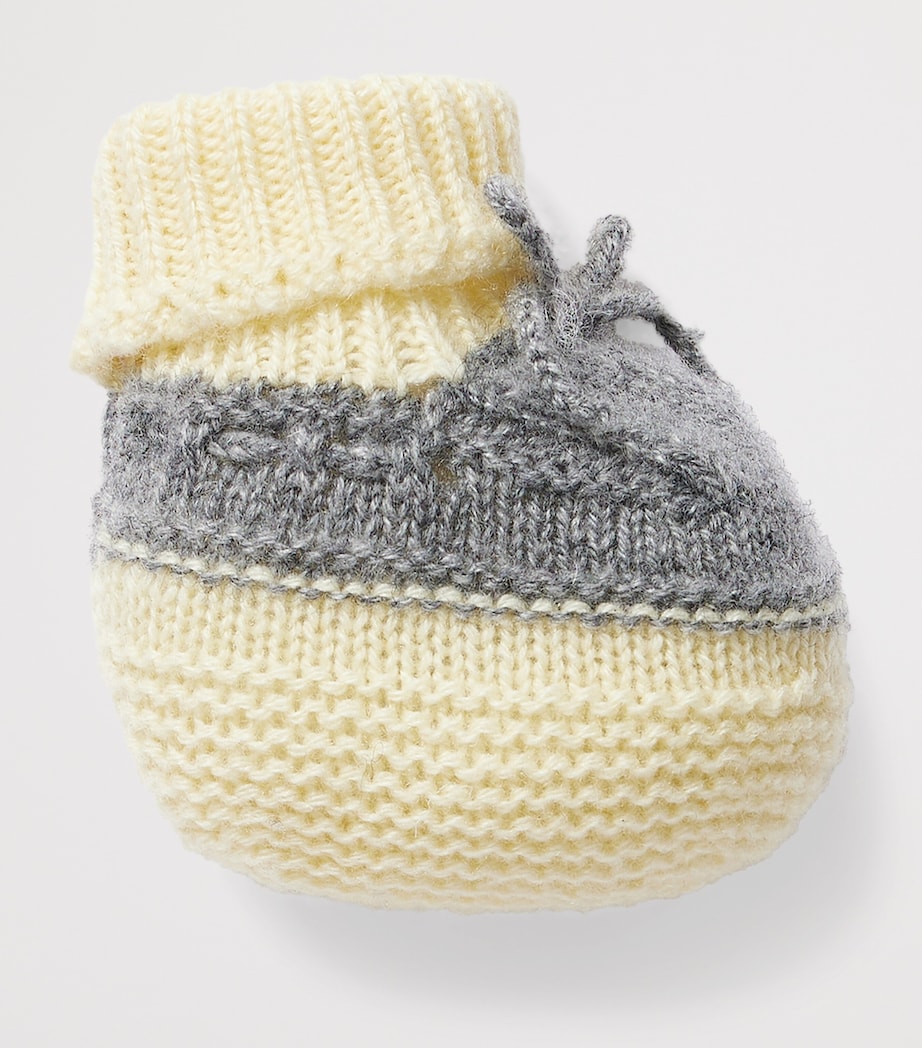 x Guest In Residence Cashmere Telse Booties (1-3 Months) RA GRIS CHINE MOYEN Image 2