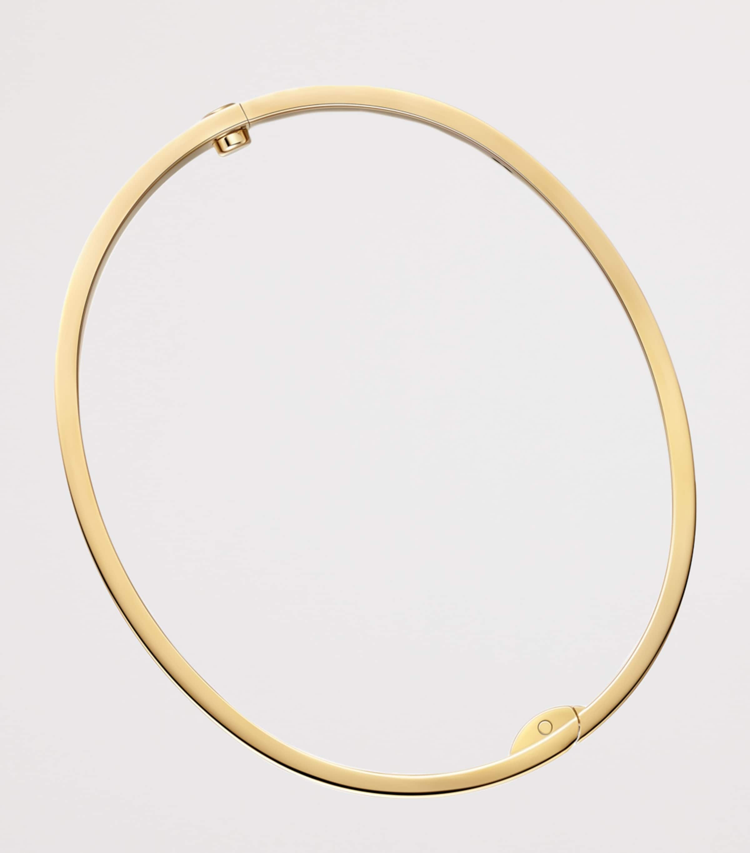 LOVE Yellow Gold and Diamond Bracelet YELLOW GOLD Image 3