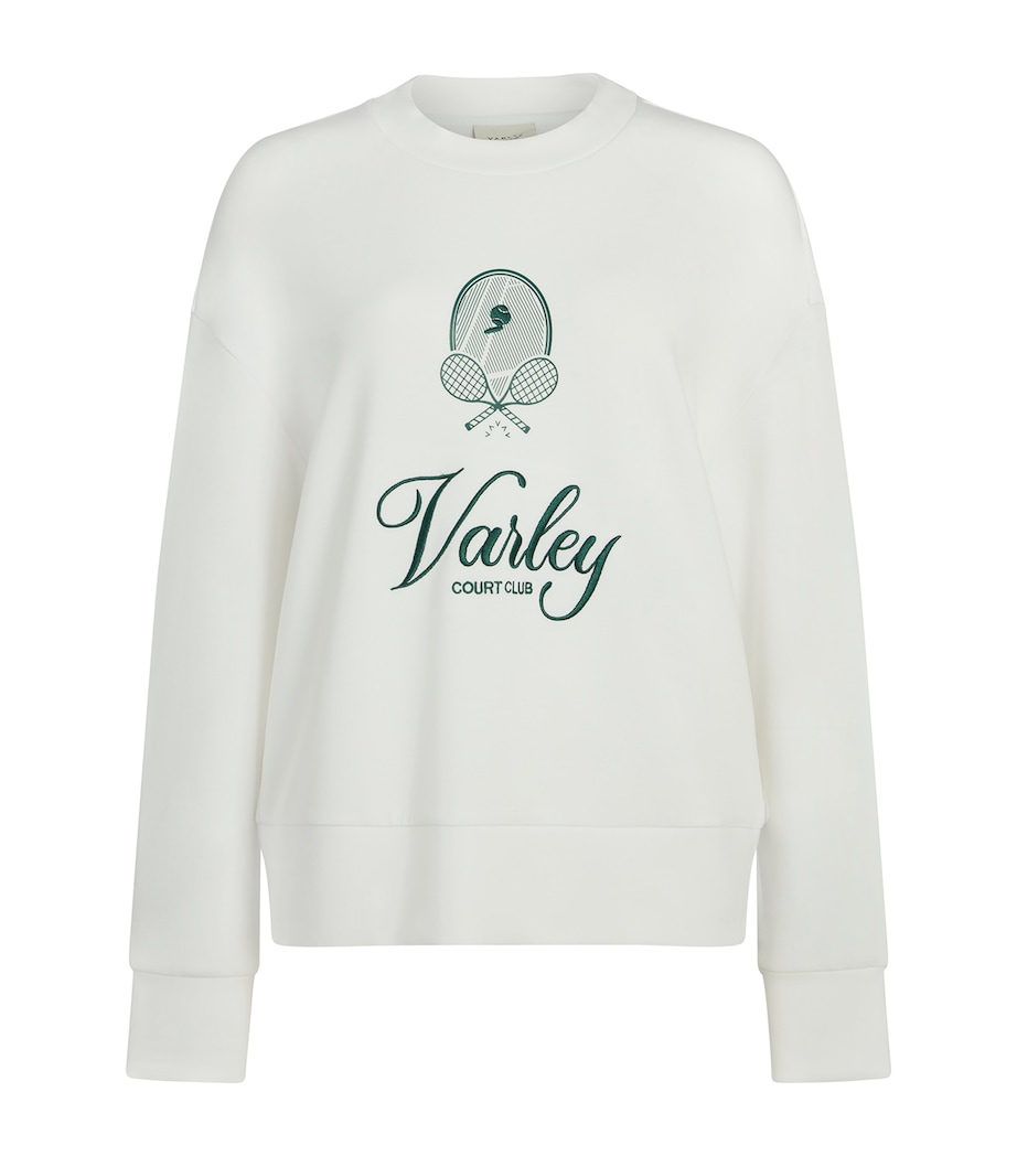 DoubleSoft Rasco Namesake Sweatshirt WHITE/ FOREST Image 1