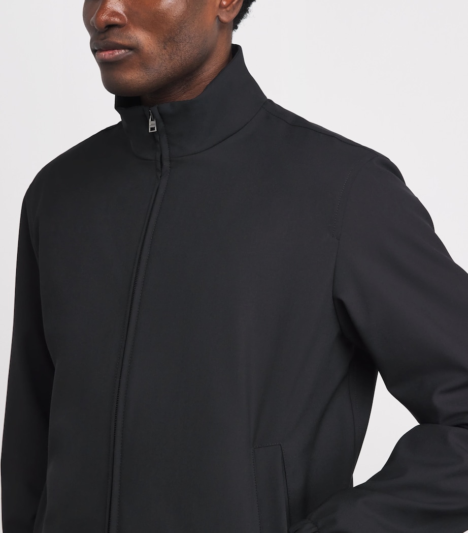 Two-Way Zip Jacket 9300 BLACK Image 6