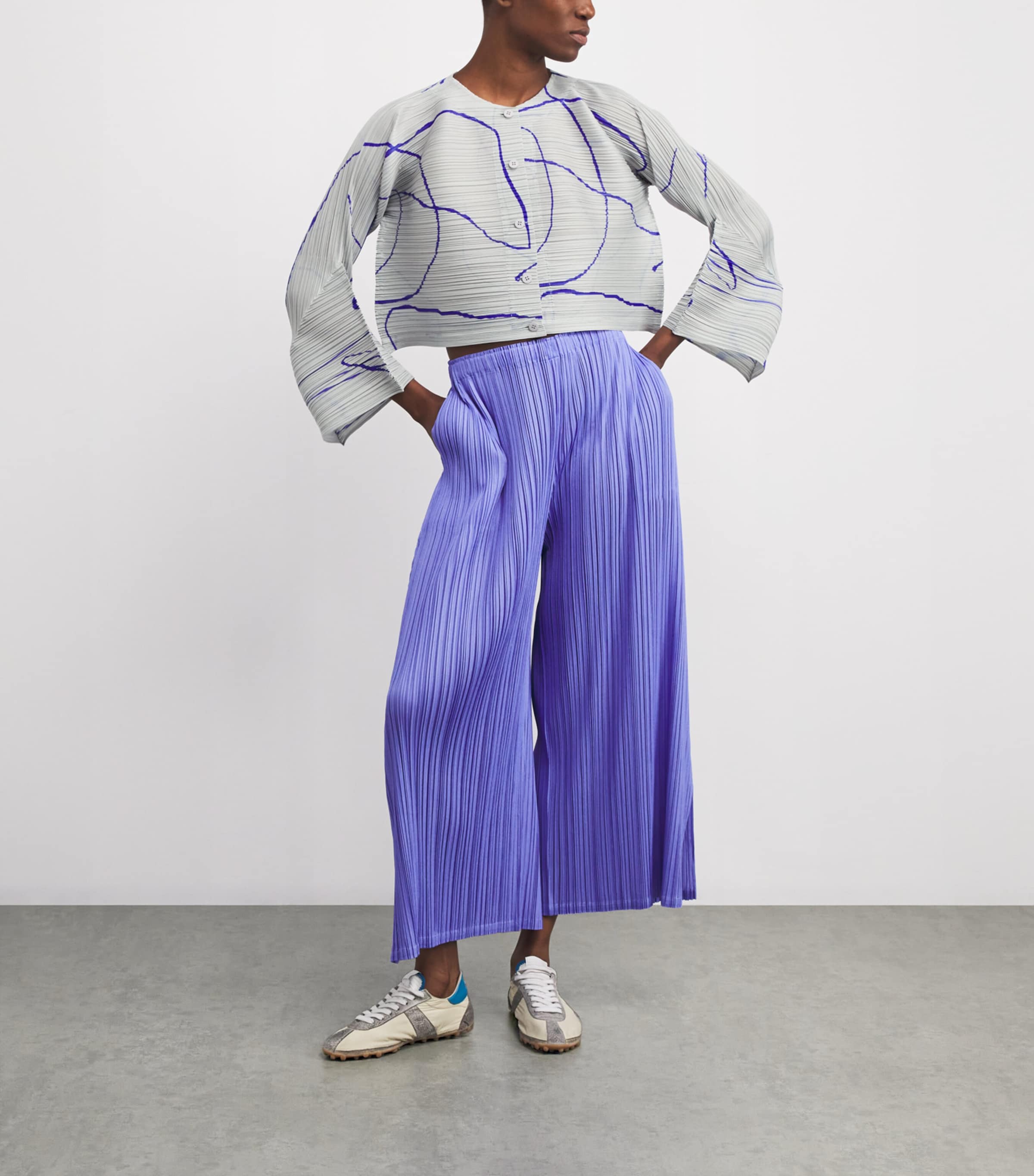 Printed Pause Jacket GREY Image 2