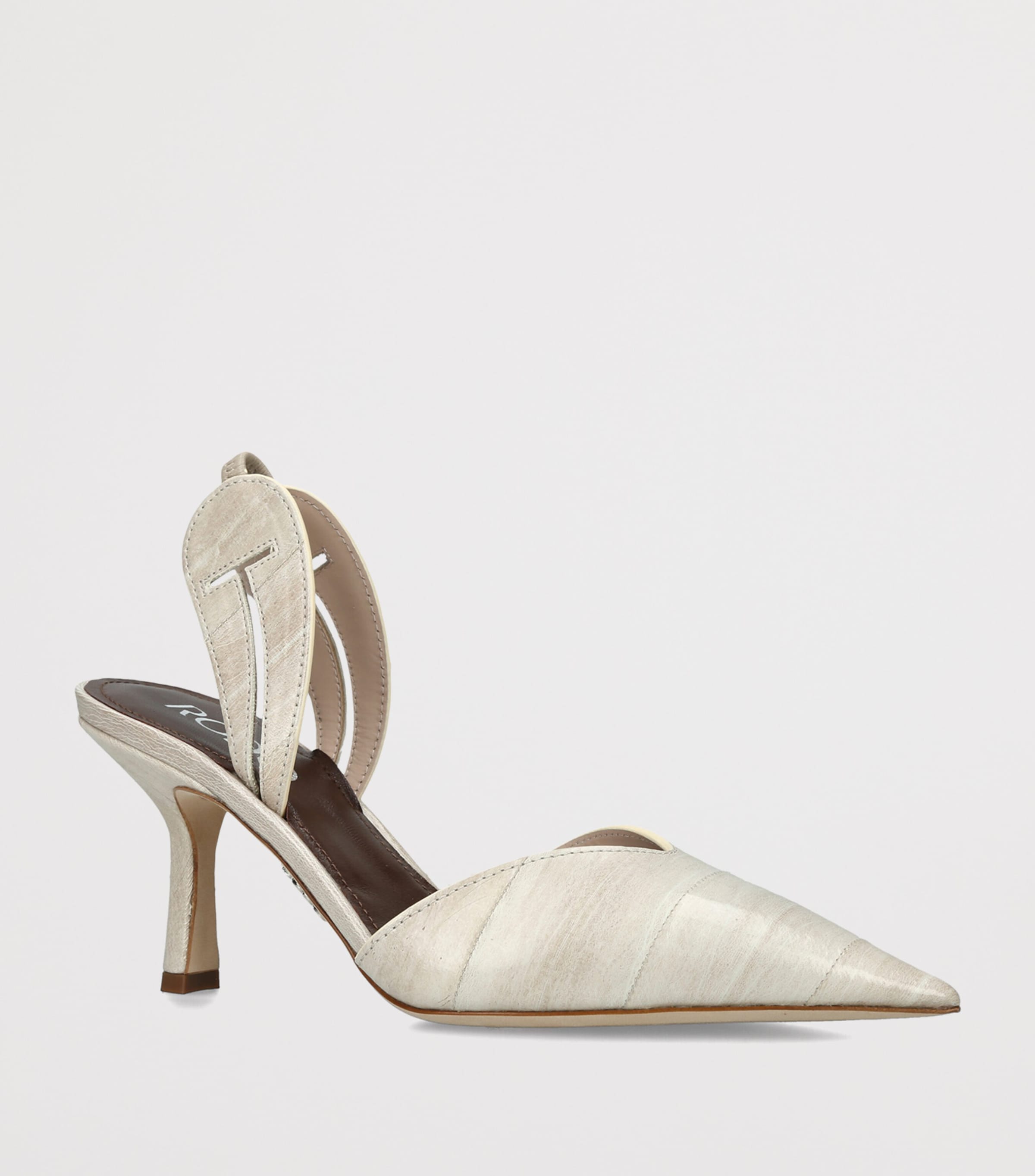 Rodo Aira Slingback Pumps 75 Beige Image 2
