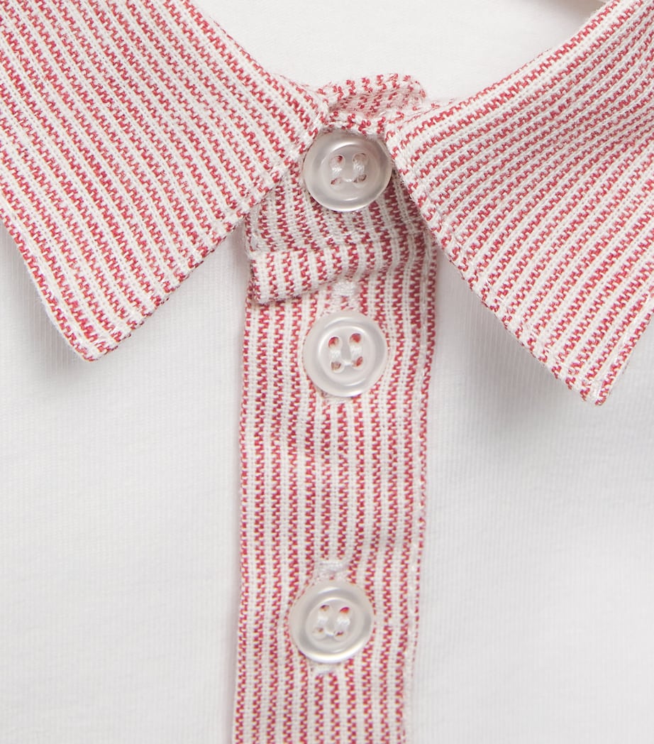 Per Te Two-Tone Polo Shirt (3 Months – 4 Years) Image 3
