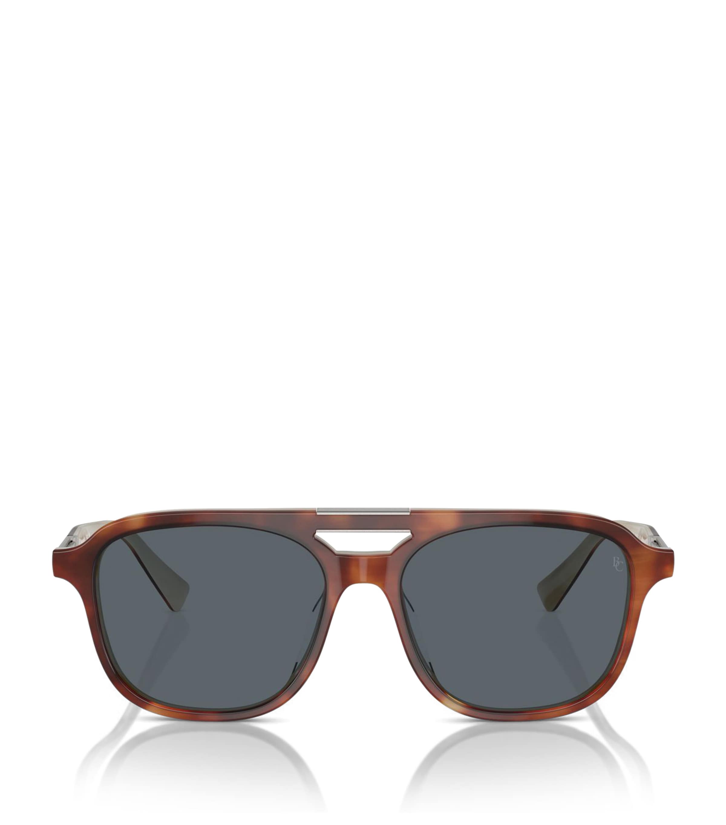 Brunello Cucinelli Acetate Bc4001s Sunglasses In Brown