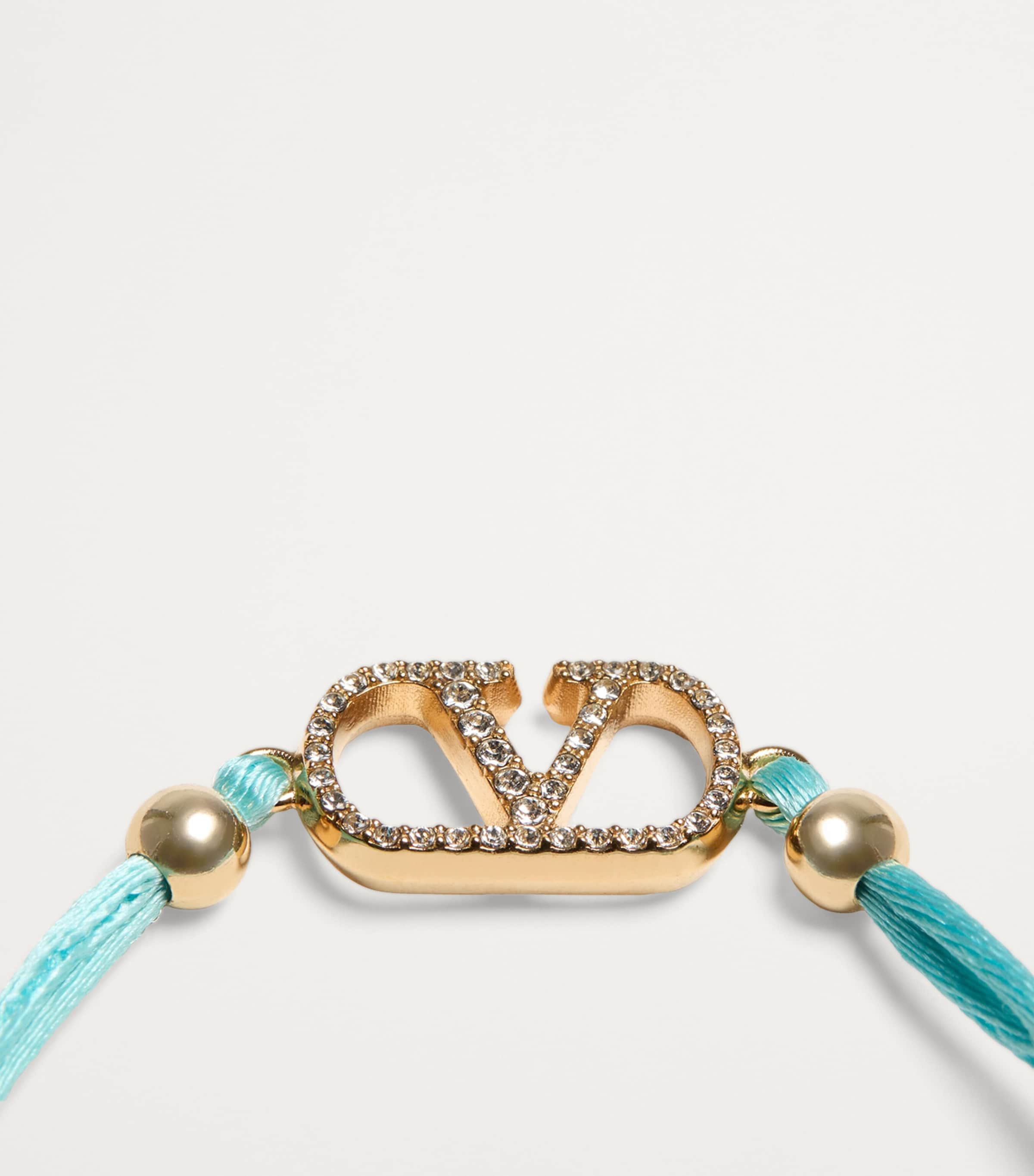 Embellished VLogo Signature Bracelet D4V Image 3