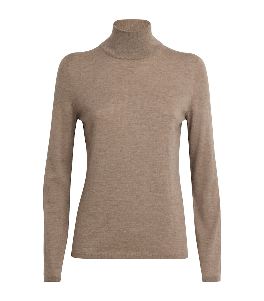 Cashmere Rollneck Sweater BEIGE Image 1