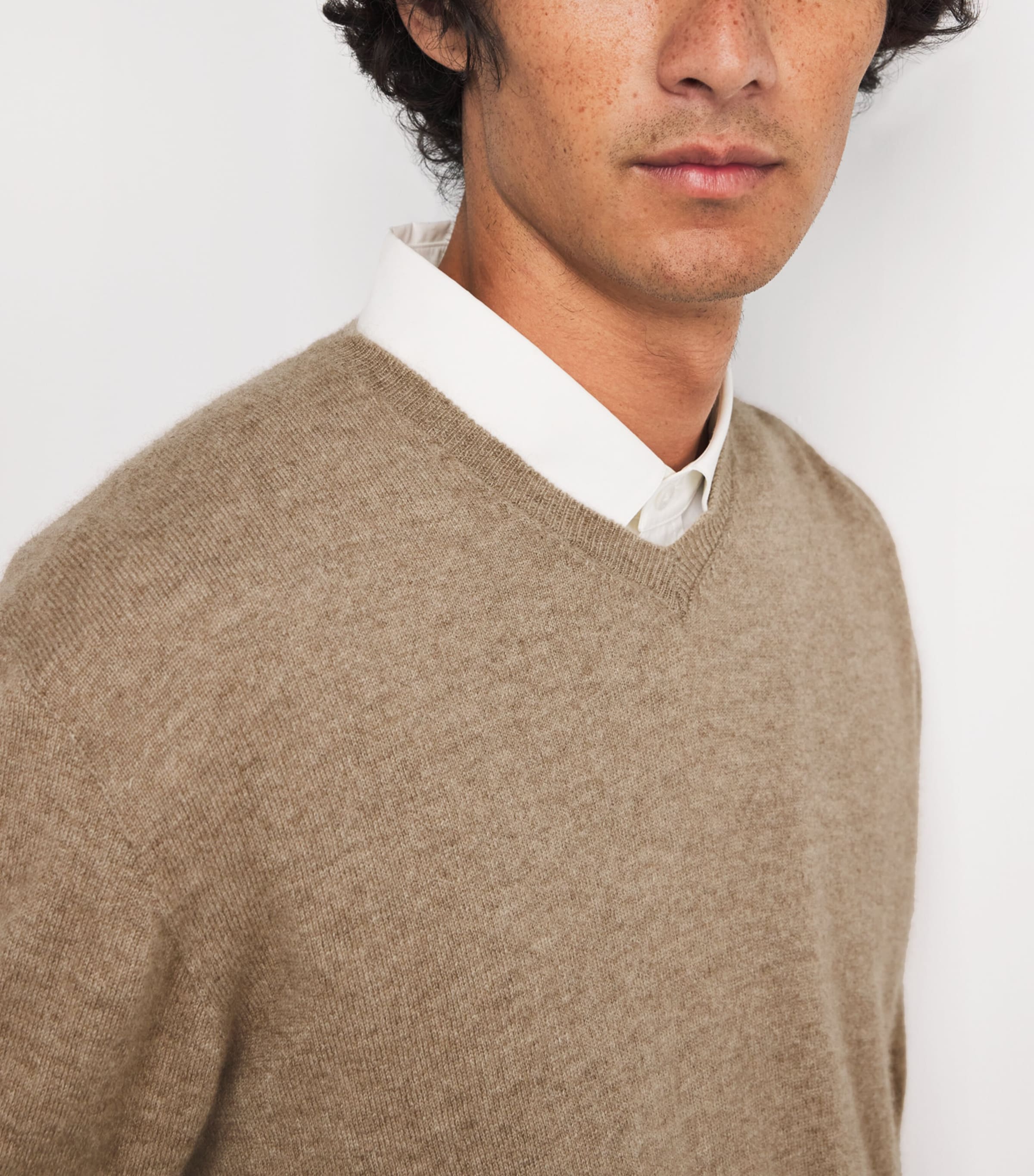 Rod Cashmere Sweater TAUPE Image 5