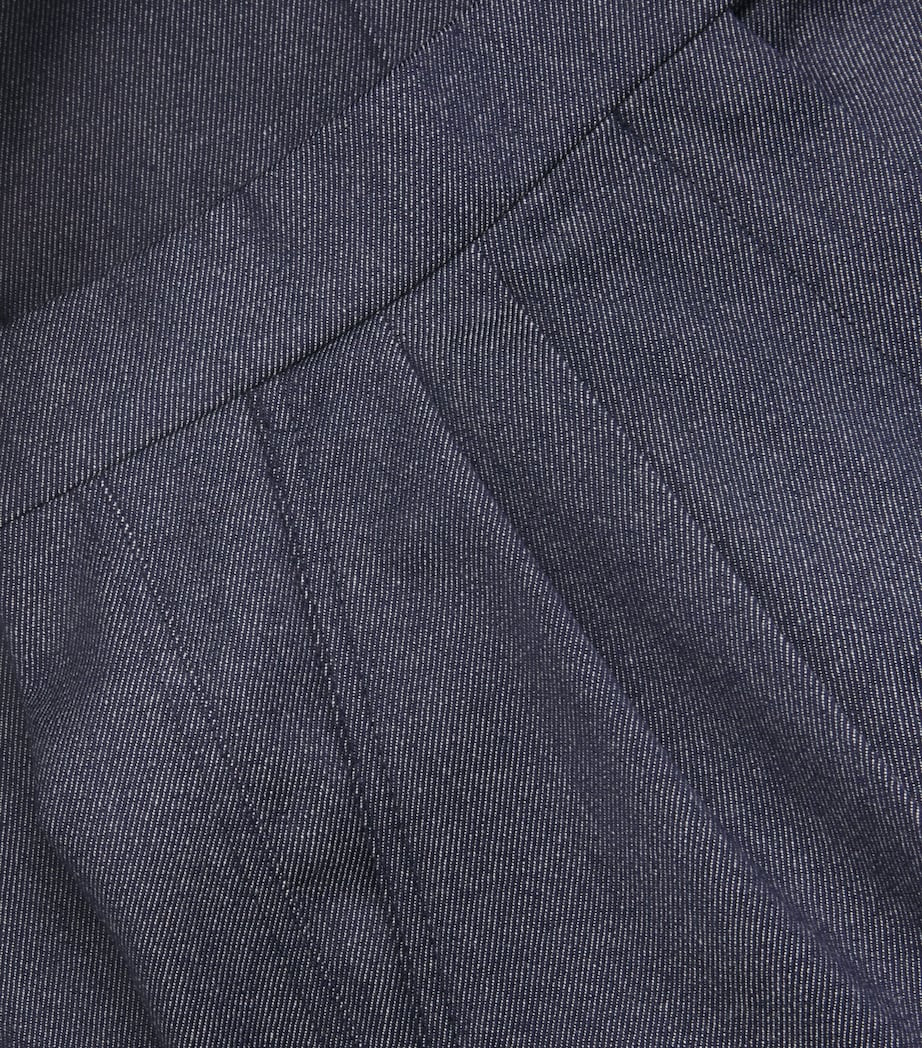 Virgin Wool Wide-Leg Trousers ULTRAMARINE Image 5