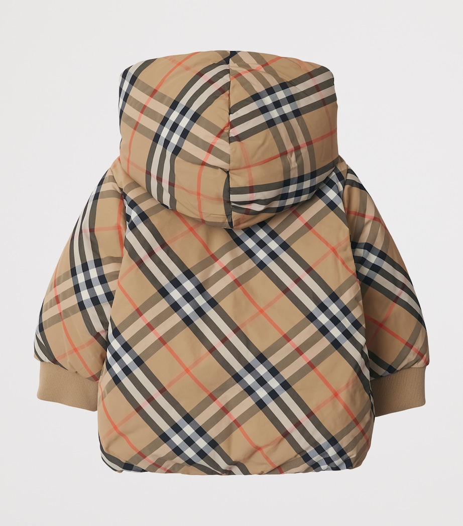 Down Reversible Puffer Jacket (6-24 Months) SAND IP CHECK Image 3