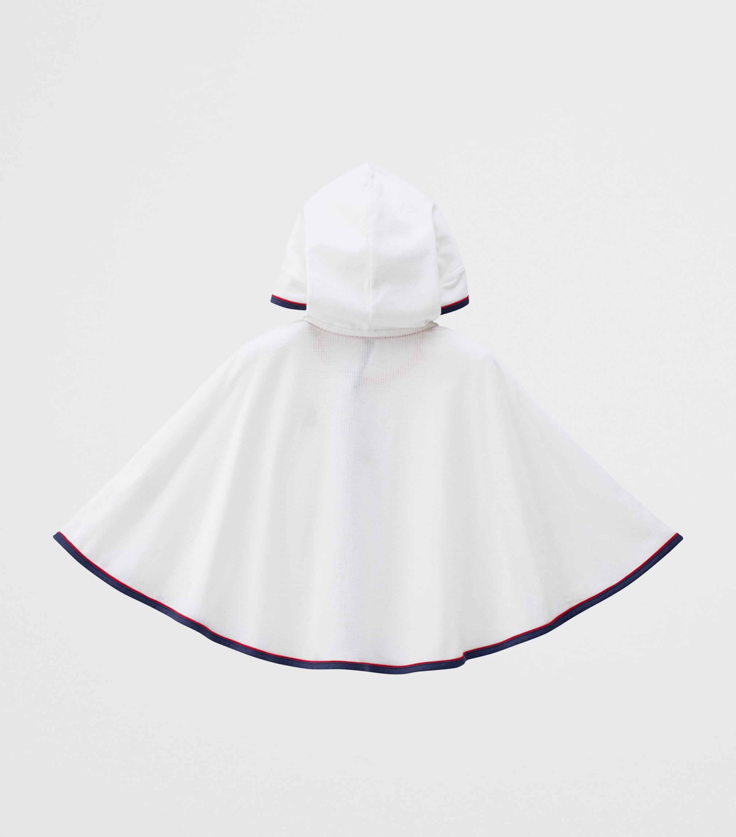 Miki House Embroidered Hooded Poncho (One Size) Image 3