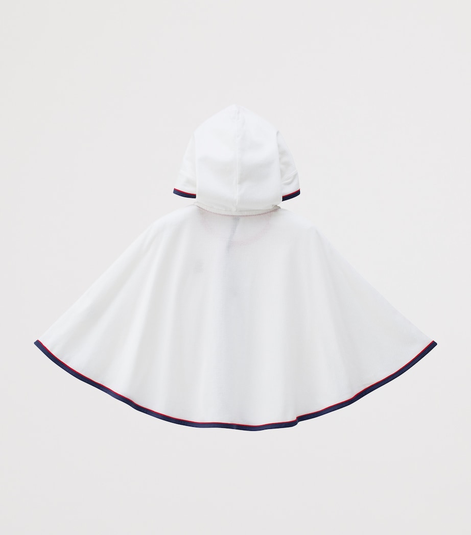 Miki House Embroidered Hooded Poncho (One Size) Image 3