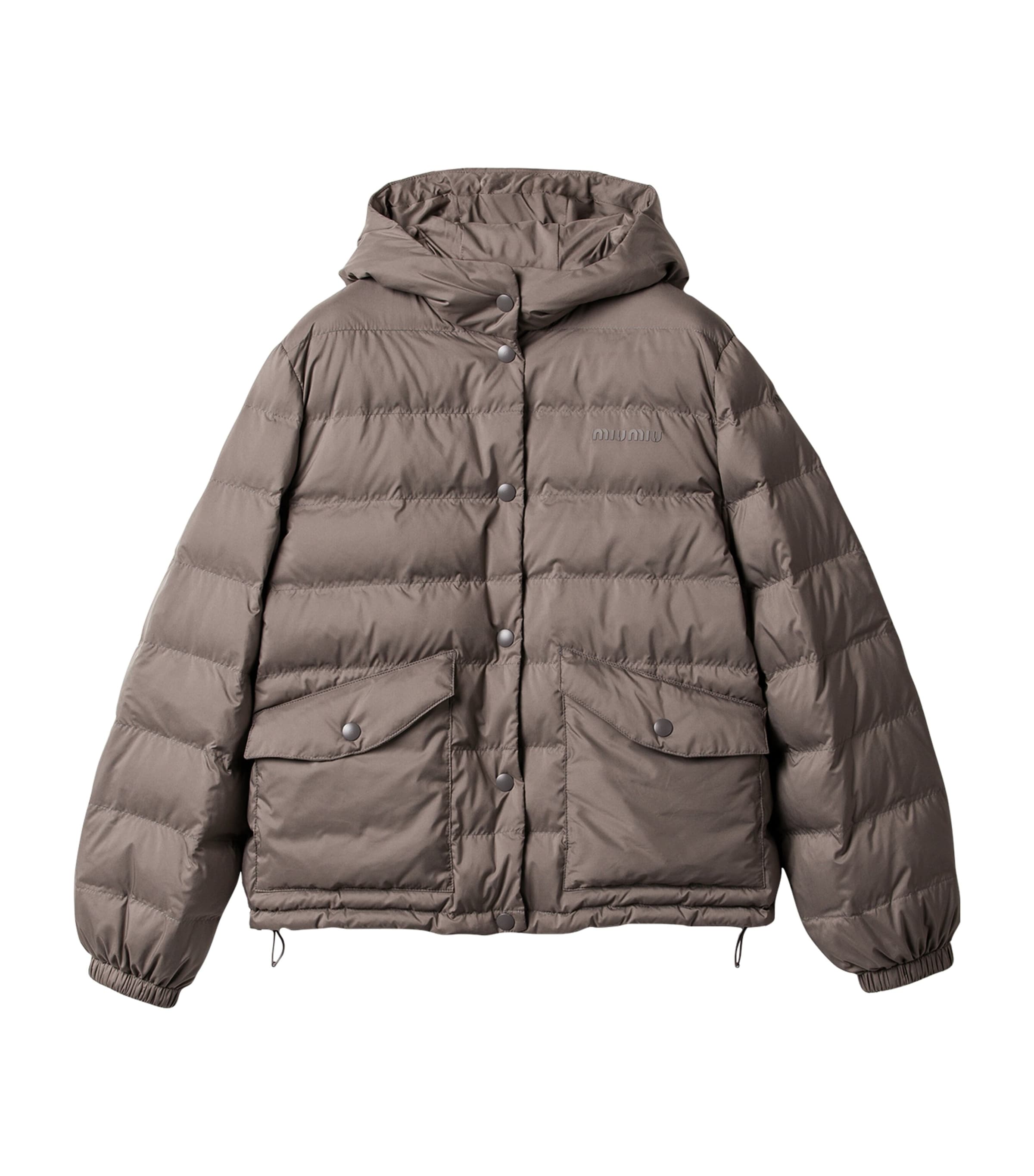 Down Technical Pongé Puffer Jacket F0276 Image 1