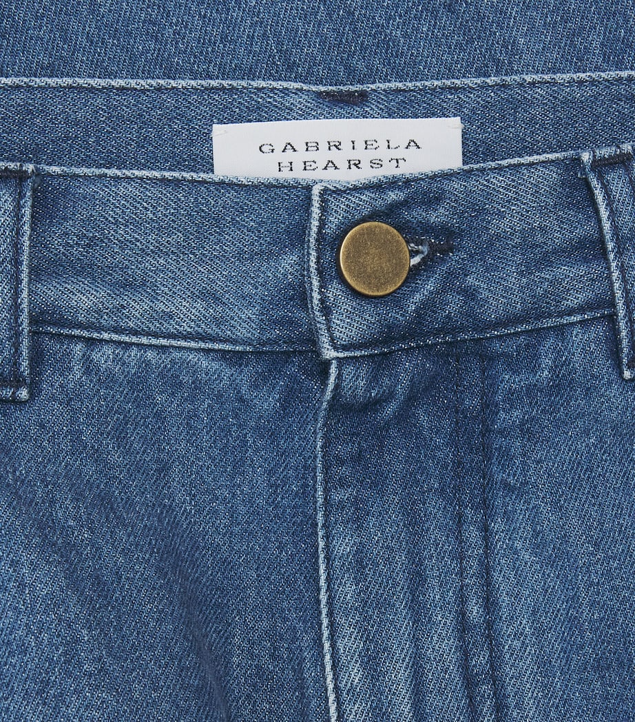 Gabriela Hearst Mens Rey Straight Jeans Uruguayan Blue Image 6