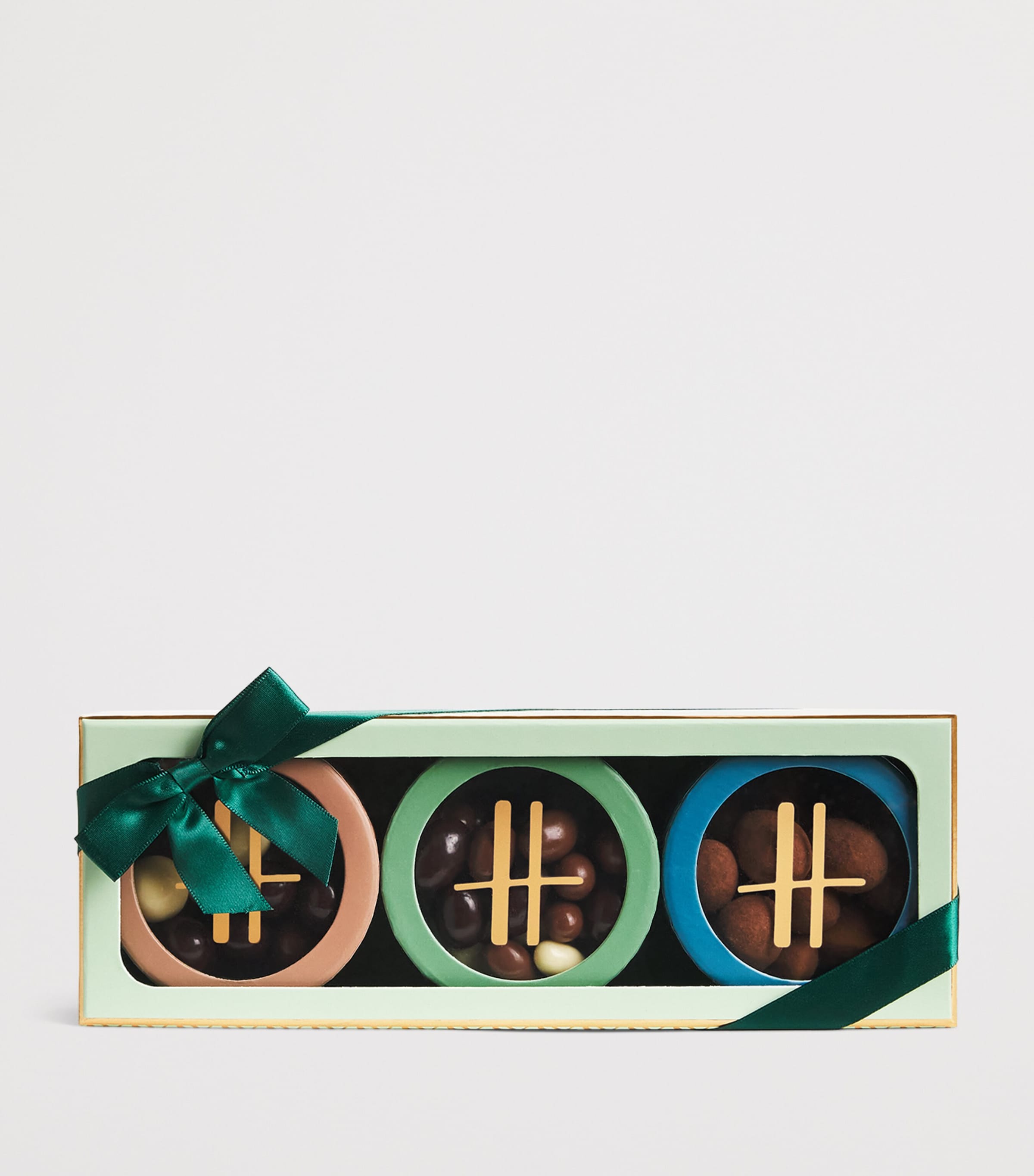 Harrods Mini Drum Chocolate Nuts Gift Set (300g) Image 3