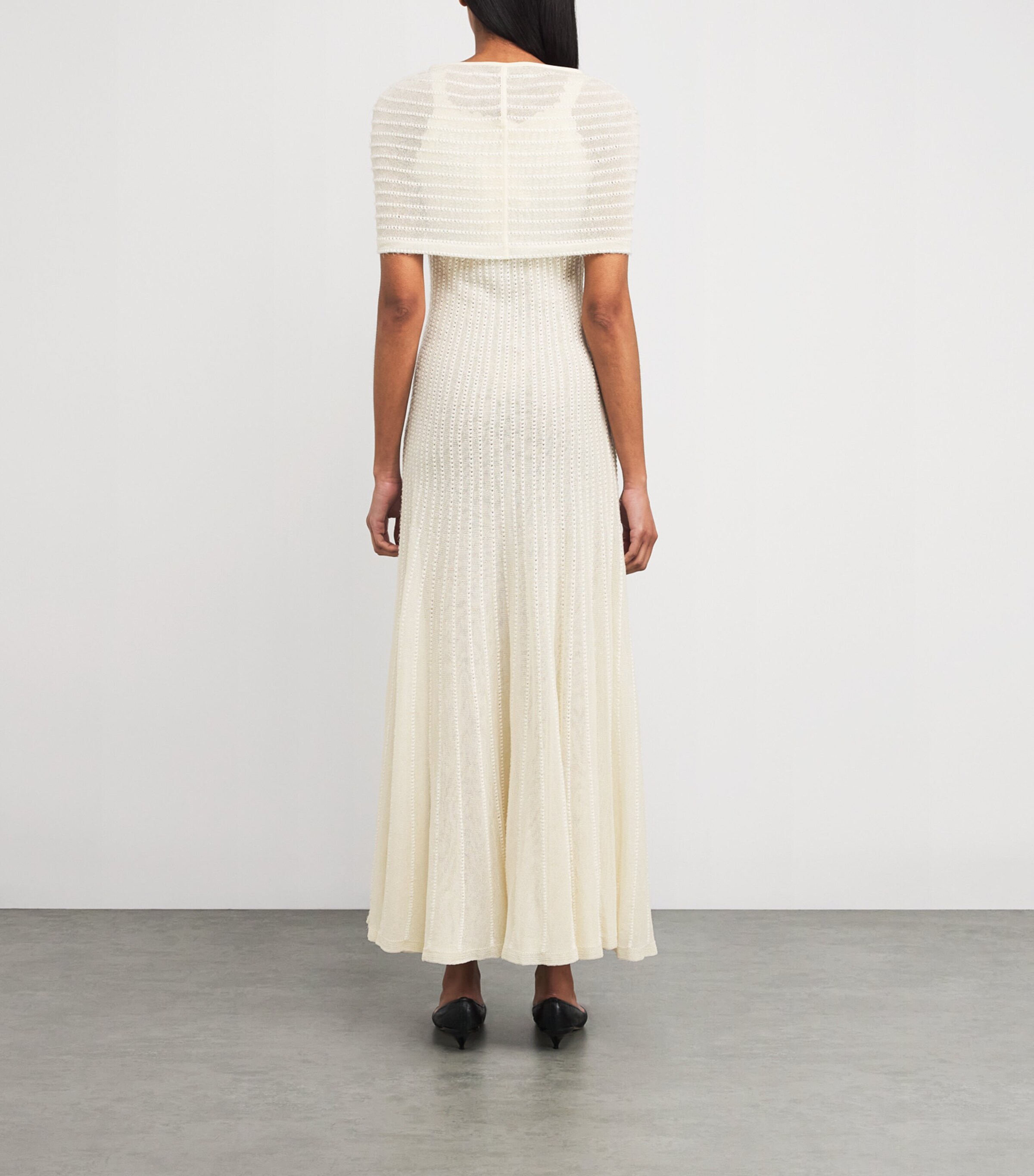 Khaite Multi Eyelash Thora Maxi Dress | Harrods US