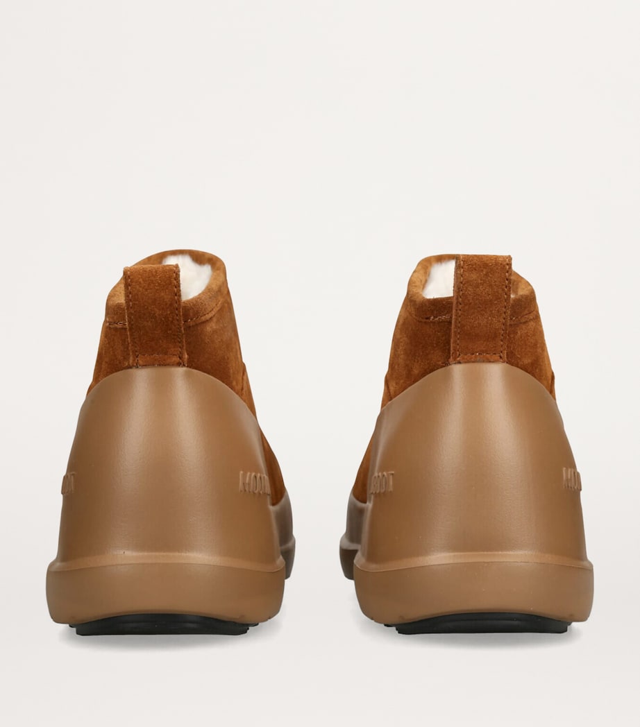 Suede Luna Low Boots TAN Image 2