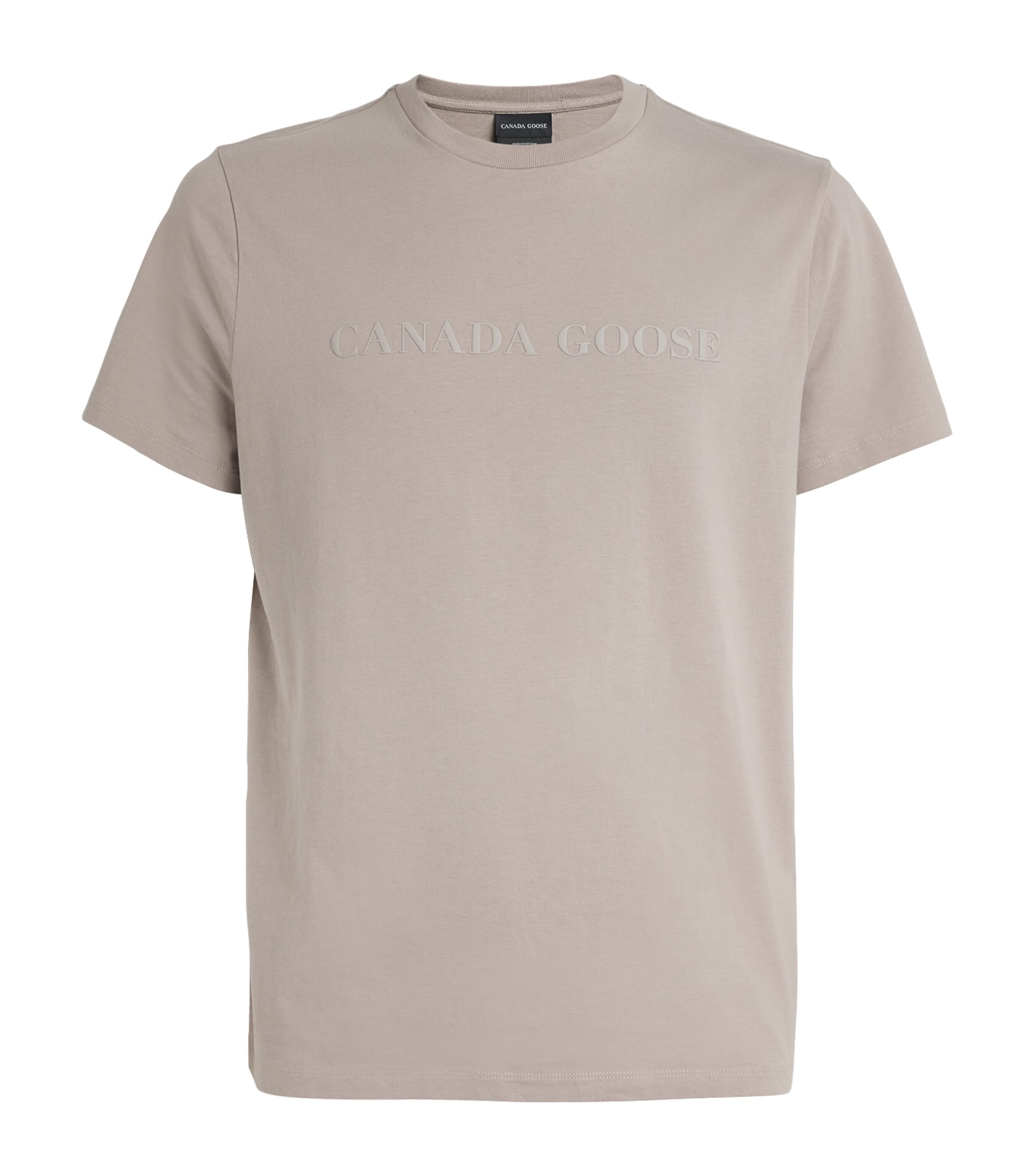 Shop Canada Goose Cotton Emersen T-shirt In Green