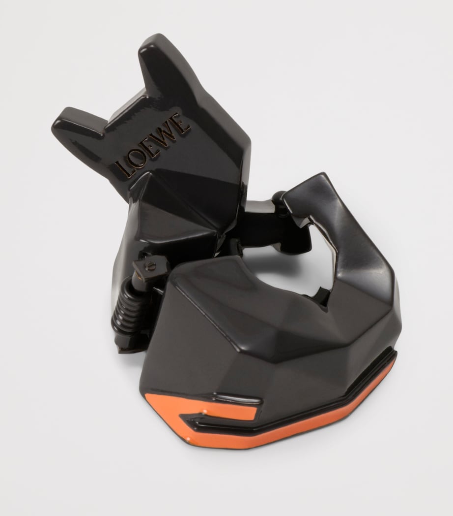 x Louis Wain Cat Heel Charm DARK TAUPE/ORANGE Image 2