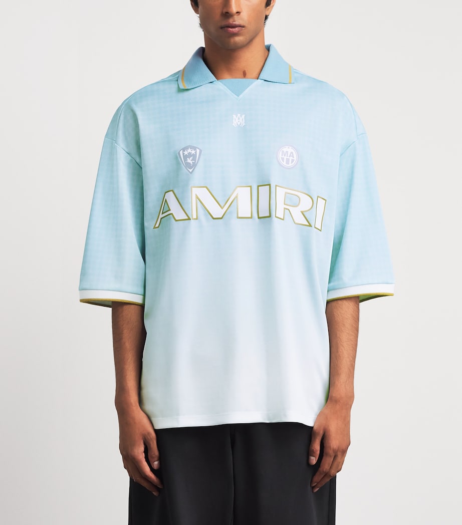 AMIRI Mens 94 Sport Jersey Sky Image 4