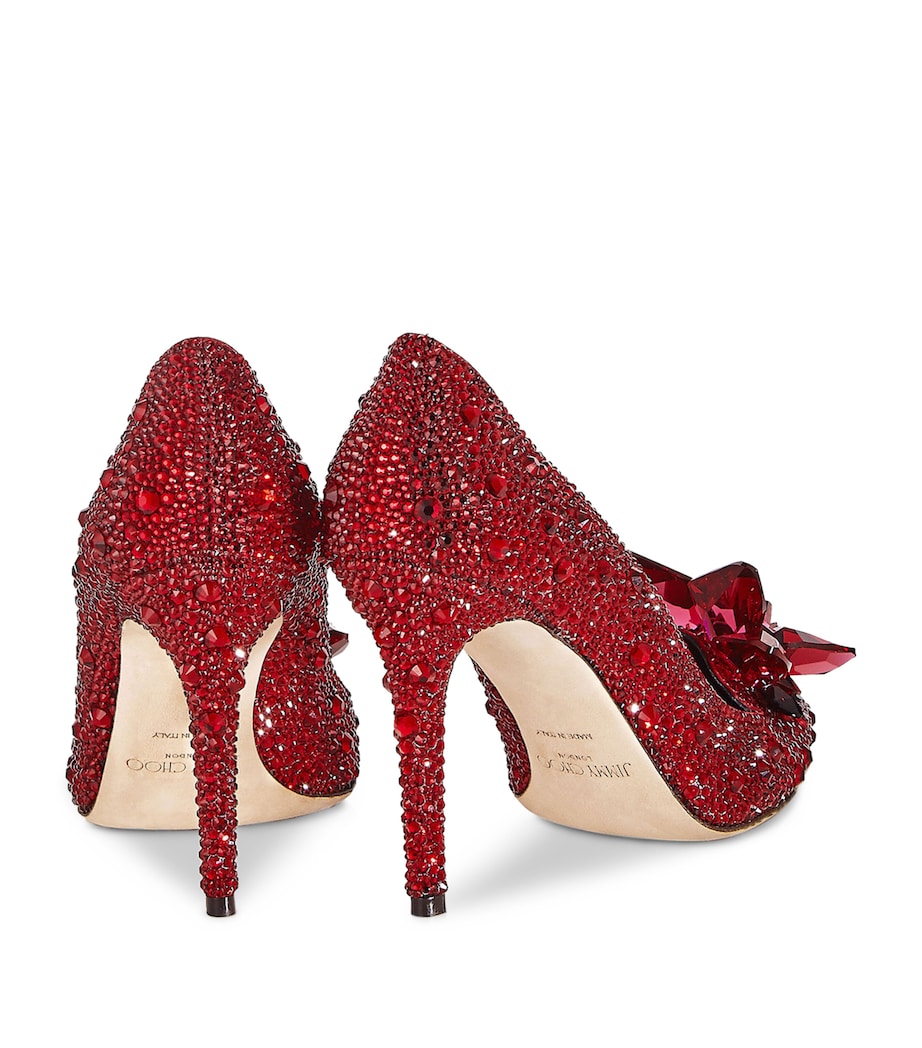 Alia 85 Crystal Pumps RED MIX Image 4