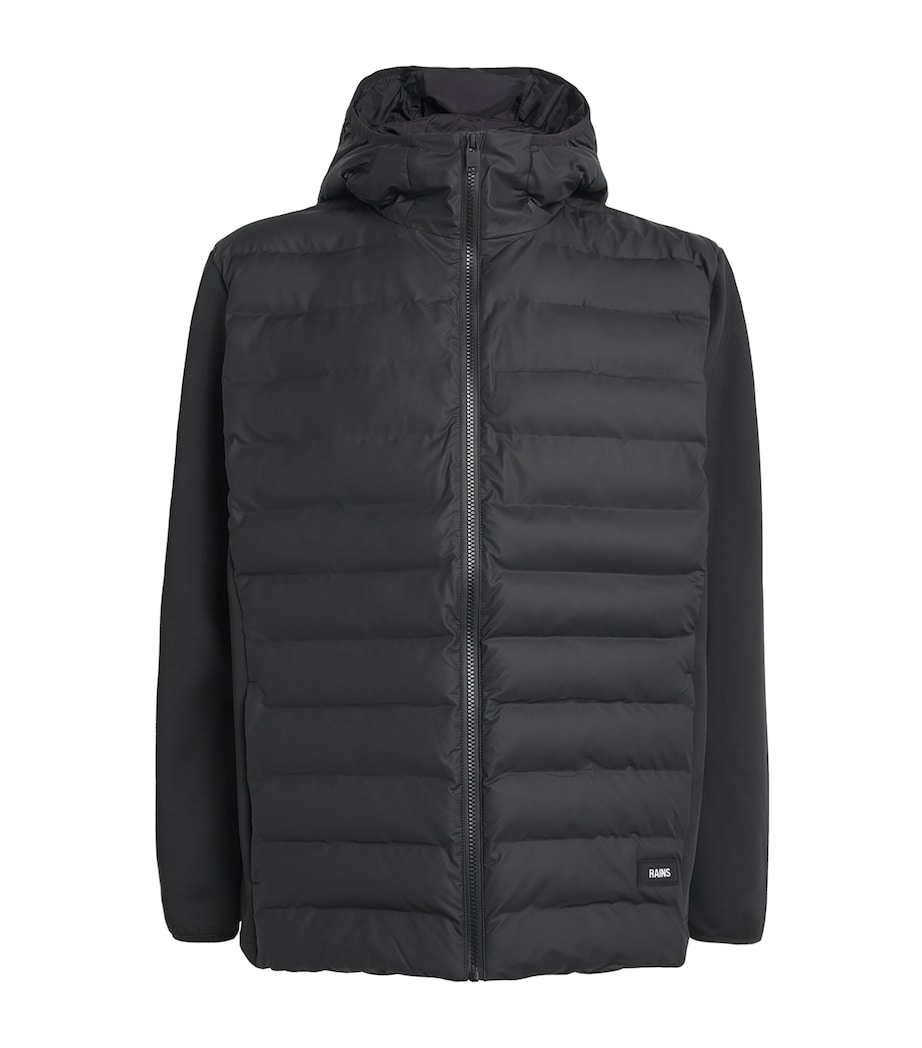 Fleece Hybrid Safi Jacket 01 BLACK Image 1