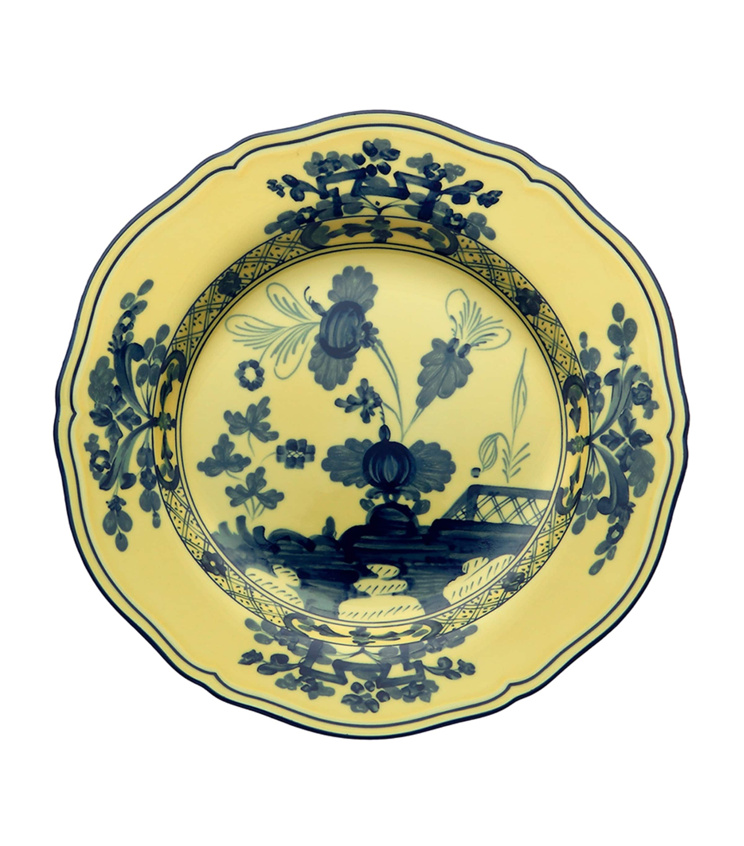 GINORI 1735 Oriente Italiano Citrino Plate (26.5cm) | Dining | Tableware | Plates