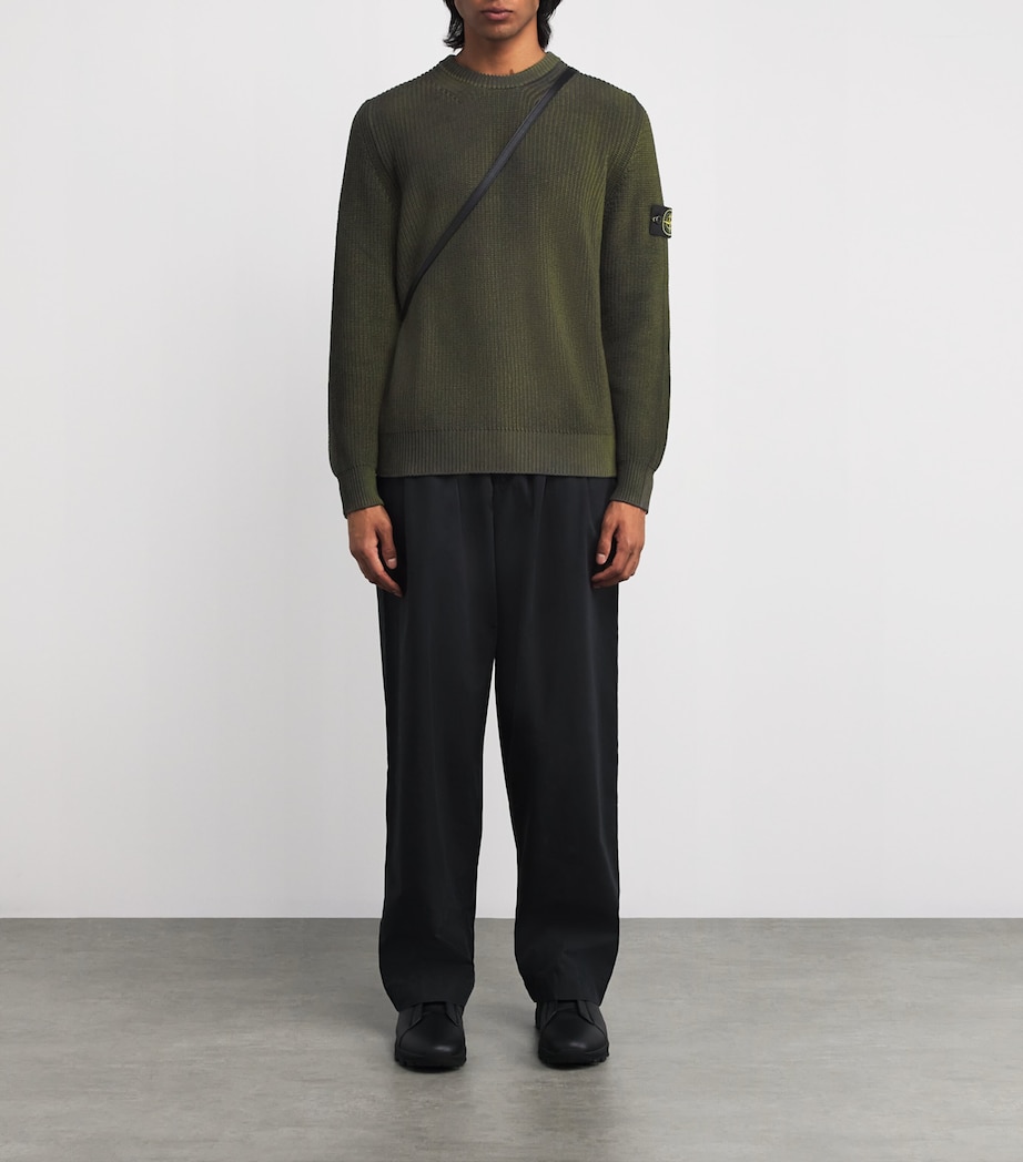 Cotton Coated Sweater V005D Image 2