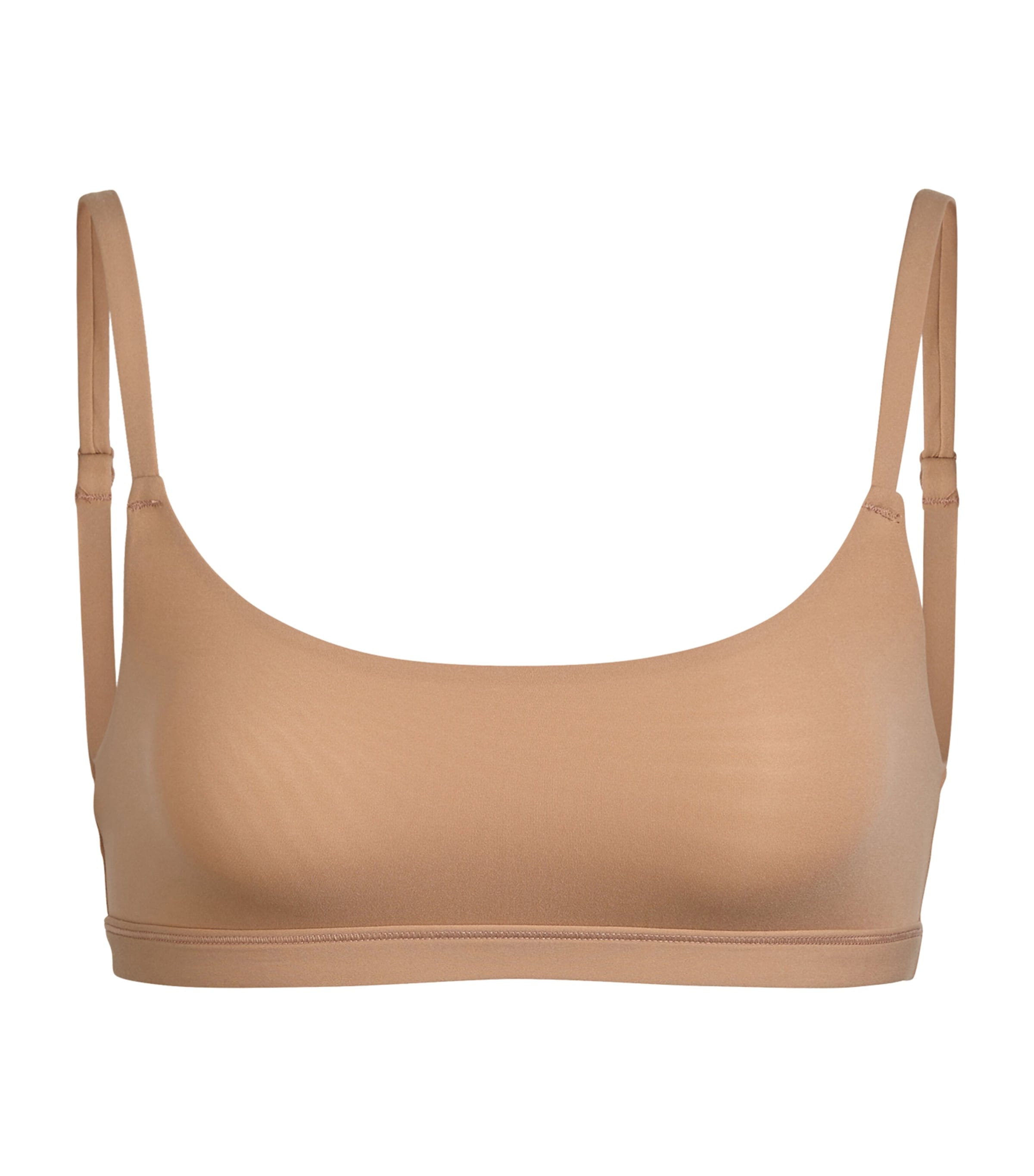 Skims Fits Everybody Scoop-neck Bralette In Beige