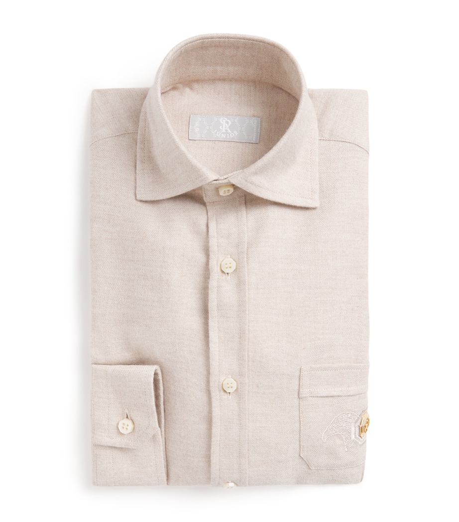 Stefano Ricci Kids Cotton Tailored Shirt (6-16 Years) Image 1