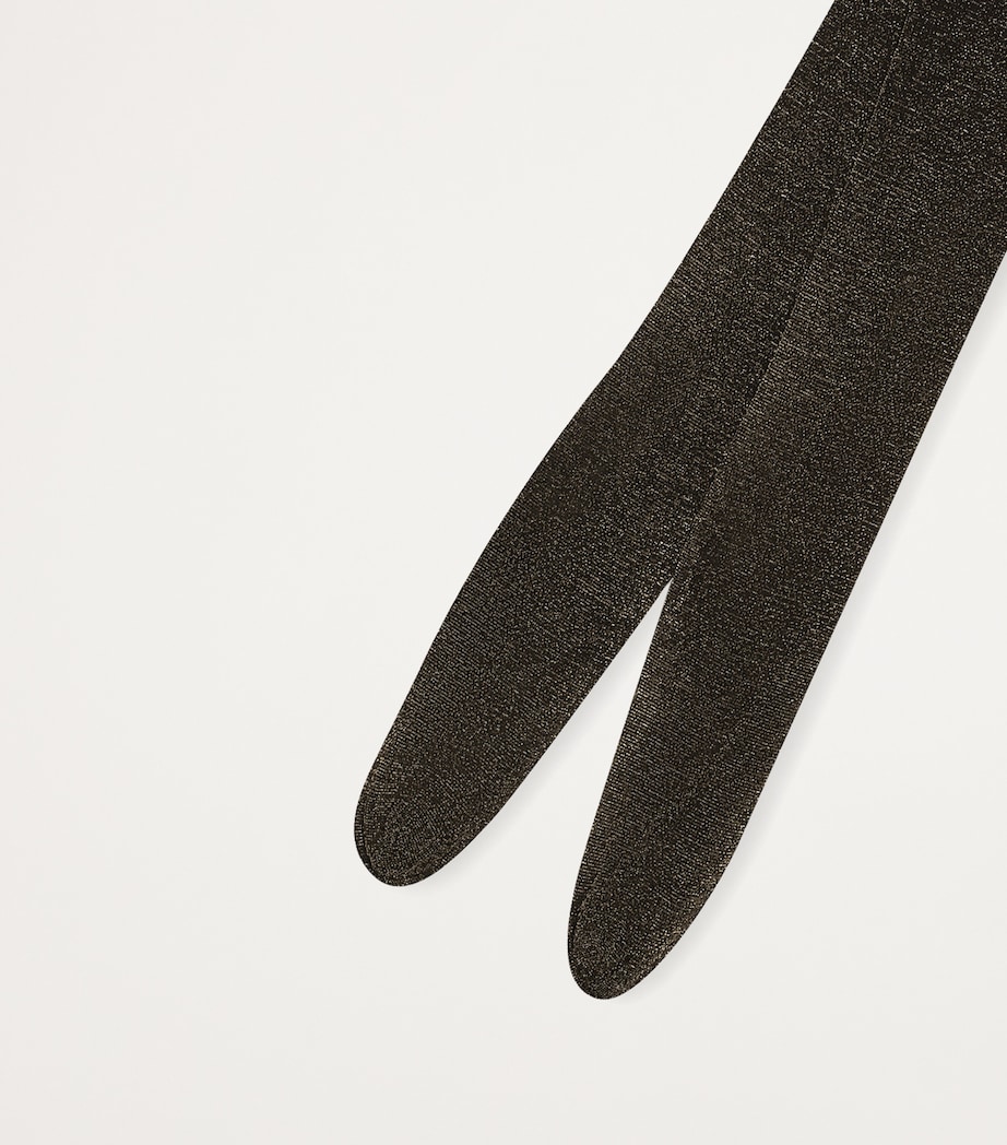Metallic Tights ZM026-NERO/ORO Image 2