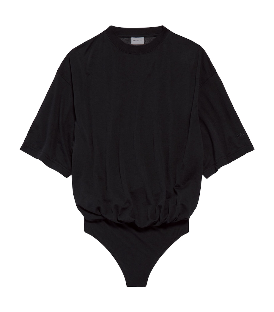 Balenciaga Womens Cotton-Blend T-Shirt Bodysuit Image 1