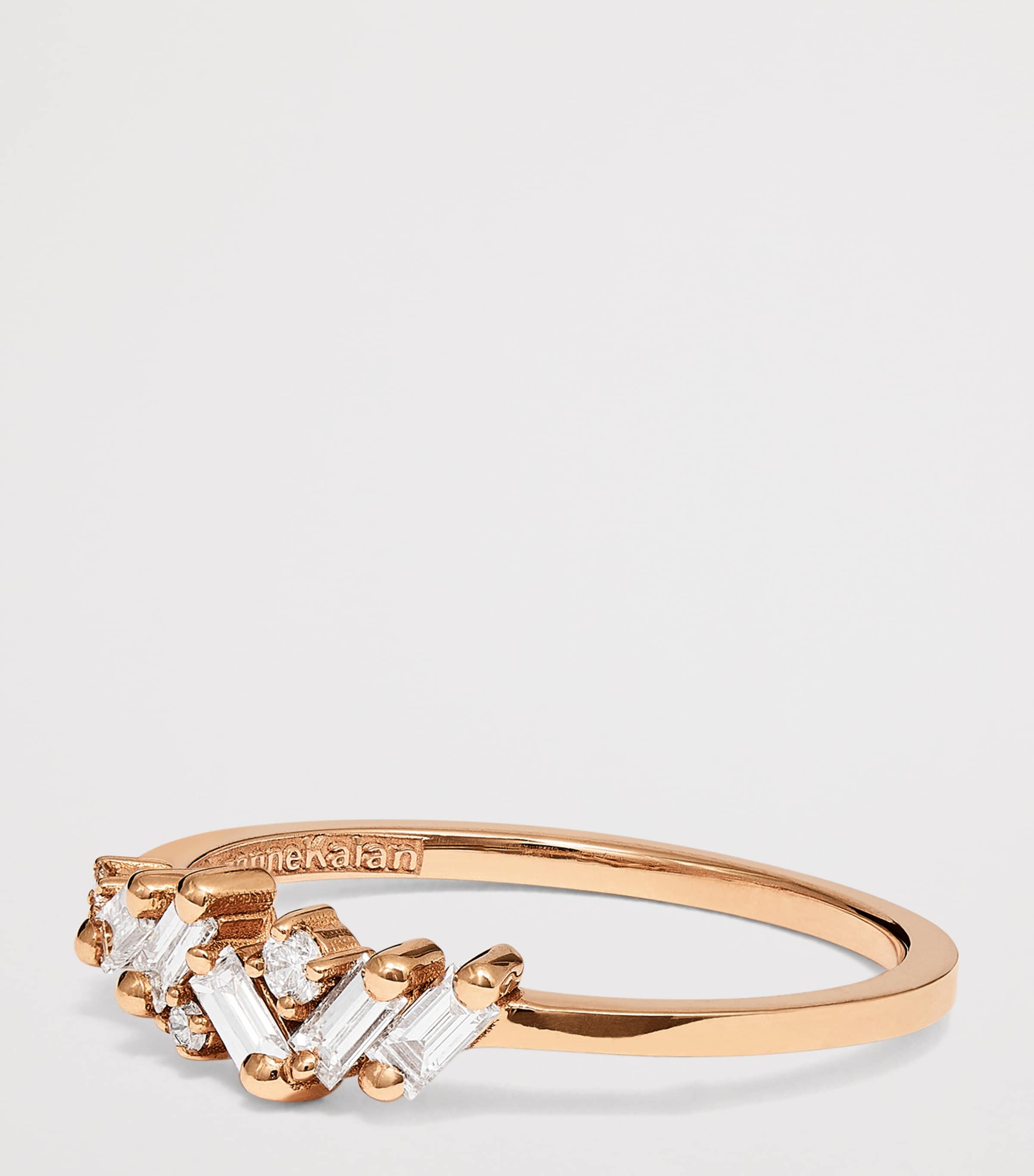 Rose Gold and Diamond Frenzy Ring 18K RG/WD Image 6