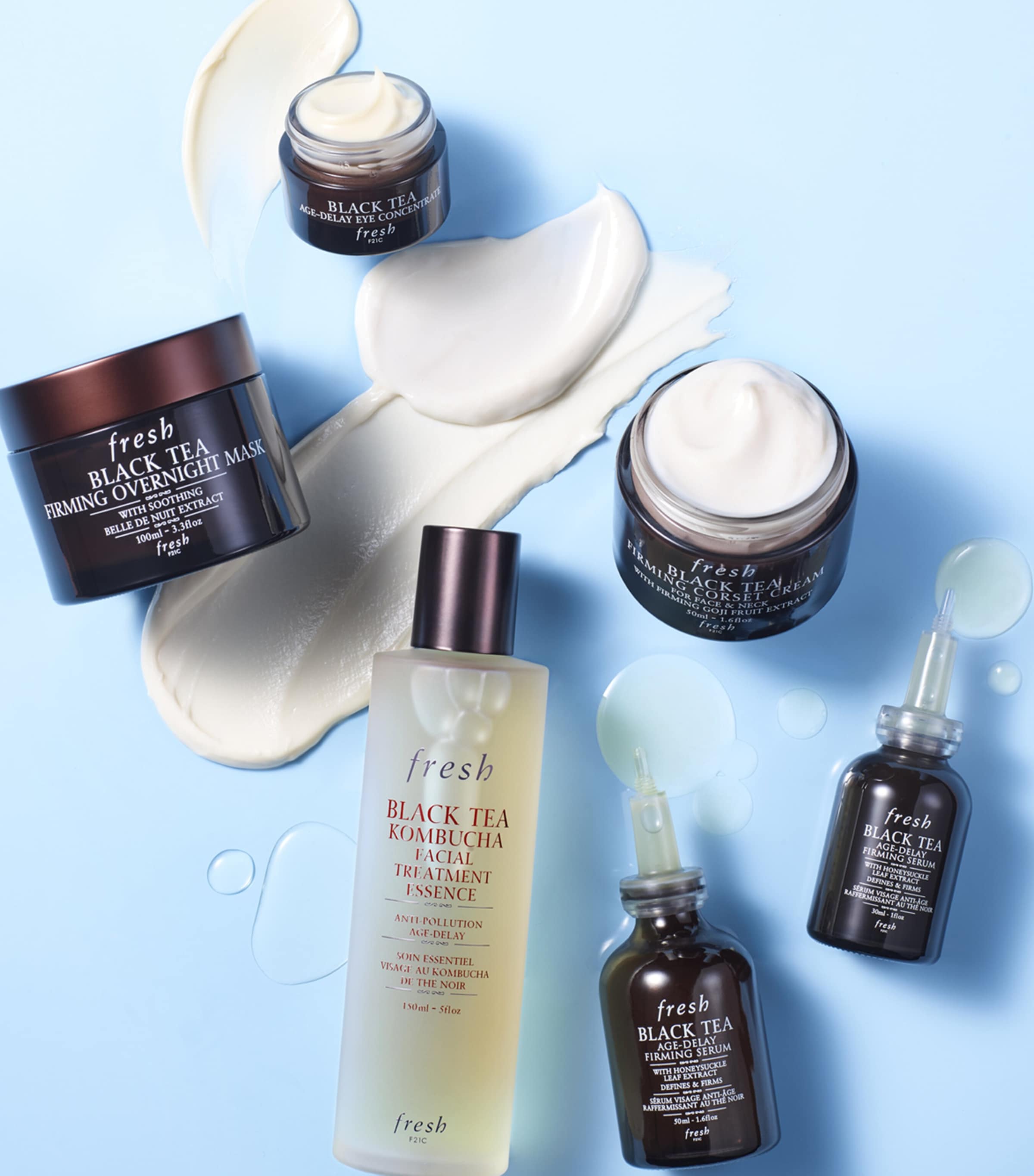 Black Tea Firming Overnight Mask (100ml) NO COLOUR Image 5