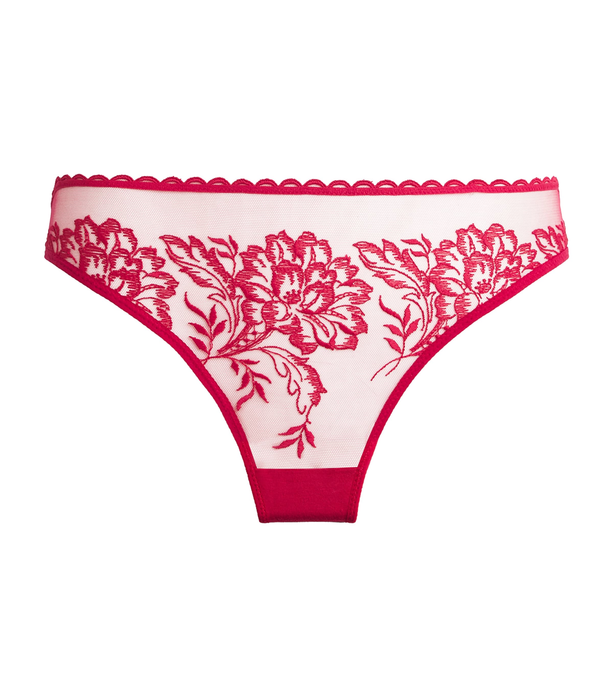 Simone Perele Romance Briefs In Red
