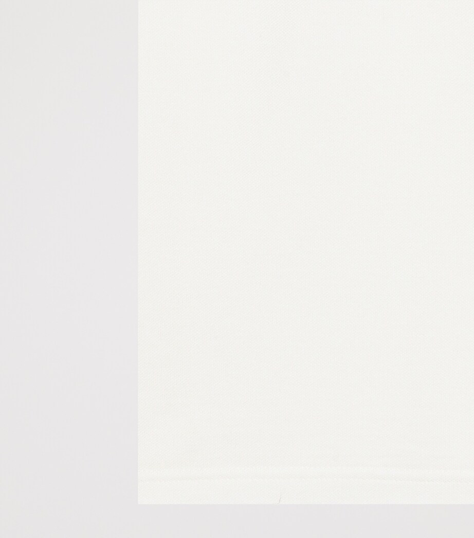 Dolce&Gabbana Kids Cotton Crest Polo Shirt (8-12+ Years) White Image 4