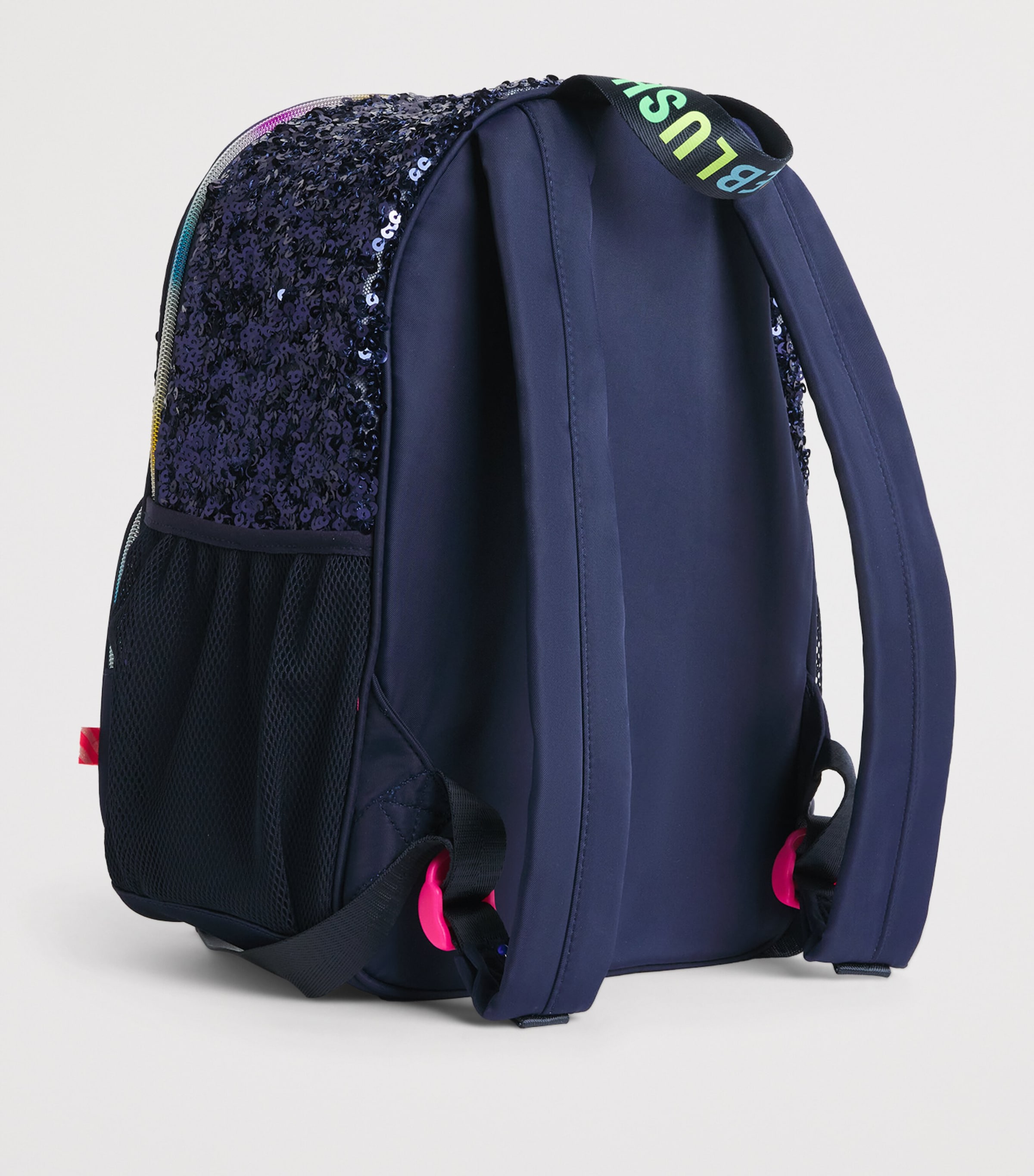 Billieblush Sequin Backpack Navy Image 2