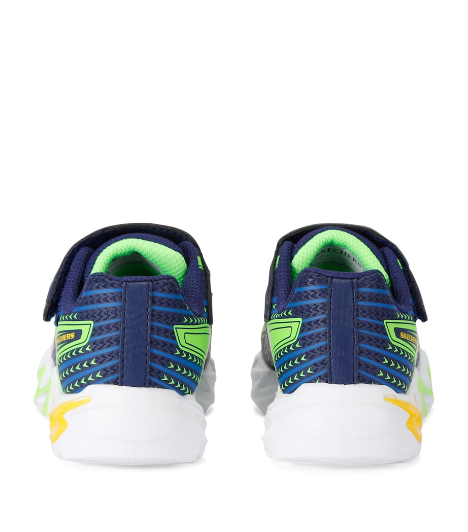 Skechers S Lights: Flex-Glow Bolt Trainers Blue Other Image 2