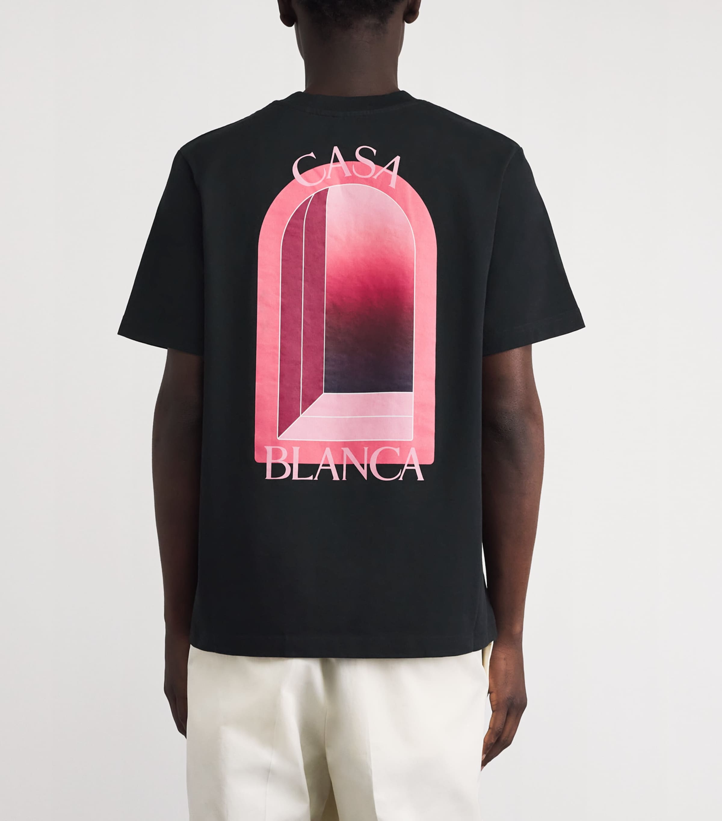 Casablanca Mens Organic Cotton Arches T-Shirt Arches Image 5