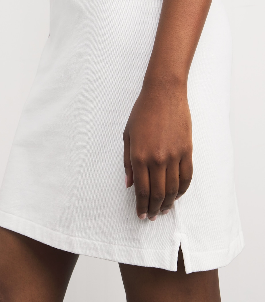 Cotton Polo Dress WHT C7196 Image 7